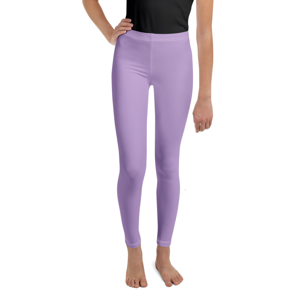 Solid leggings front view | GearBunch