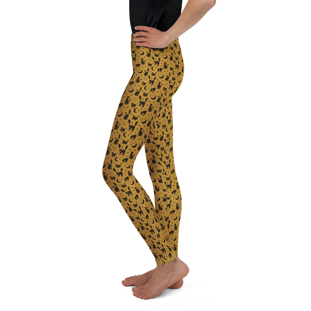 Solid leggings left view | GearBunch