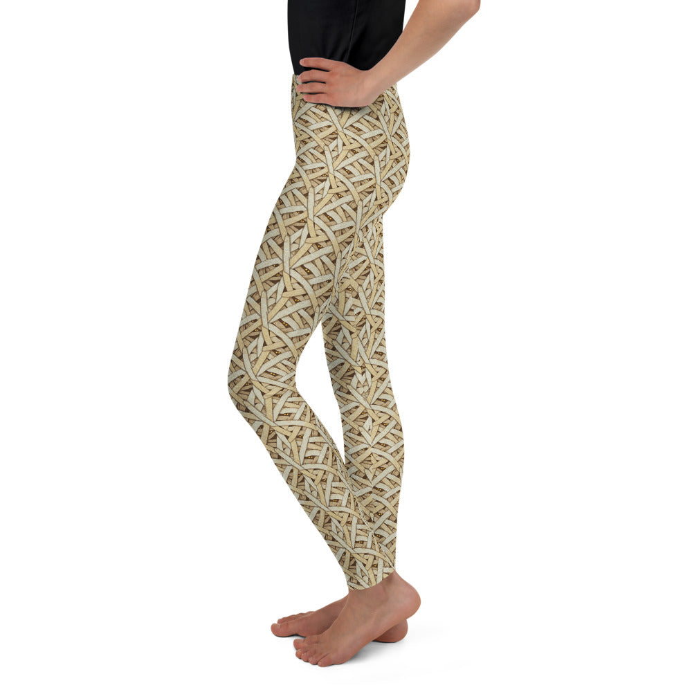 Solid leggings left view | GearBunch