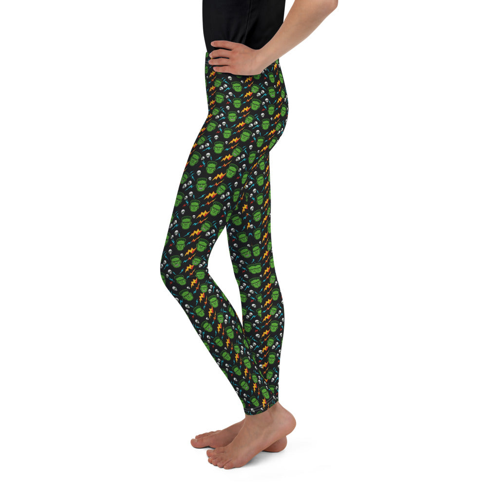 Solid leggings left view | GearBunch