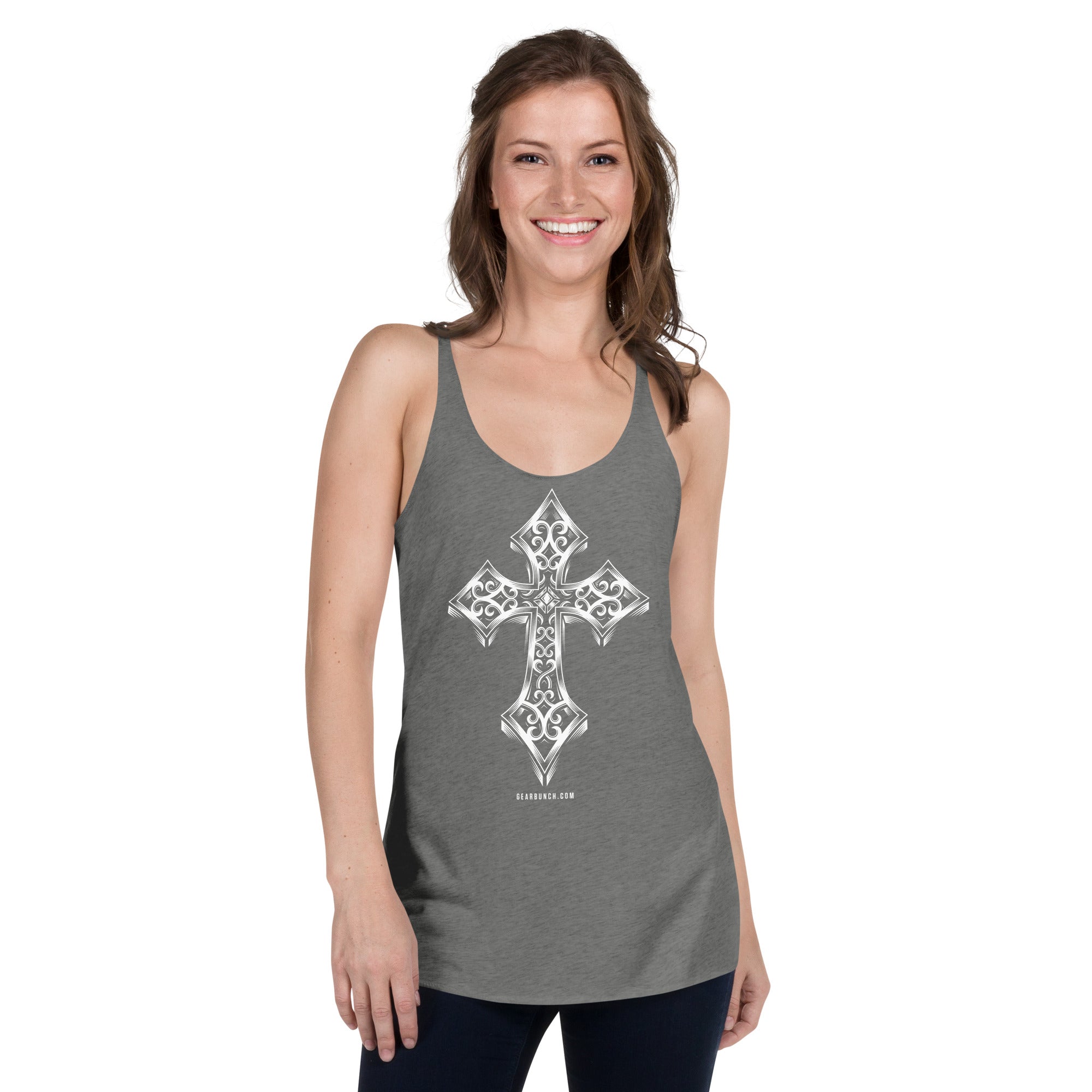 Celtic Cross Women's Racerback Tank | GearBunch