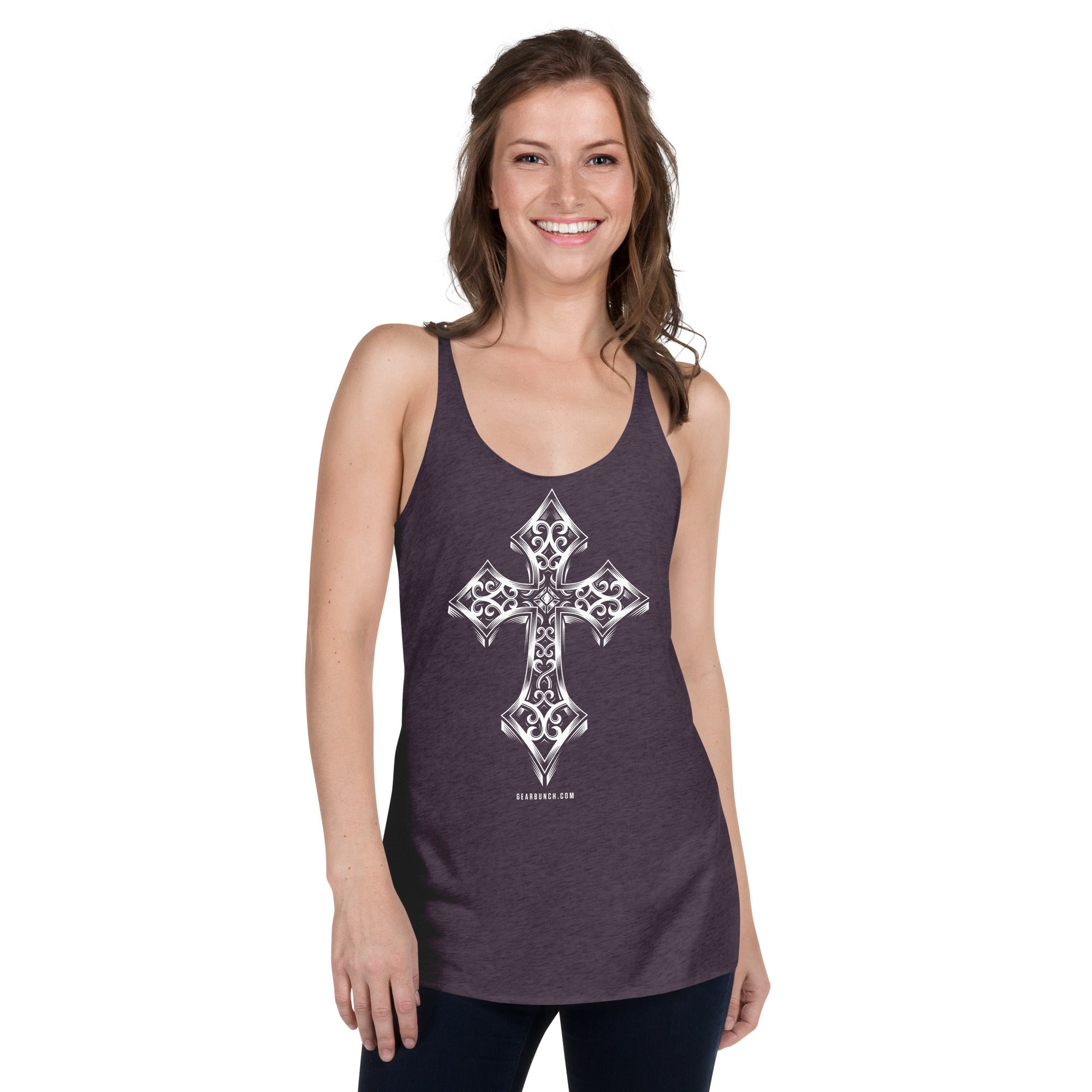 Celtic Cross Women's Racerback Tank | GearBunch