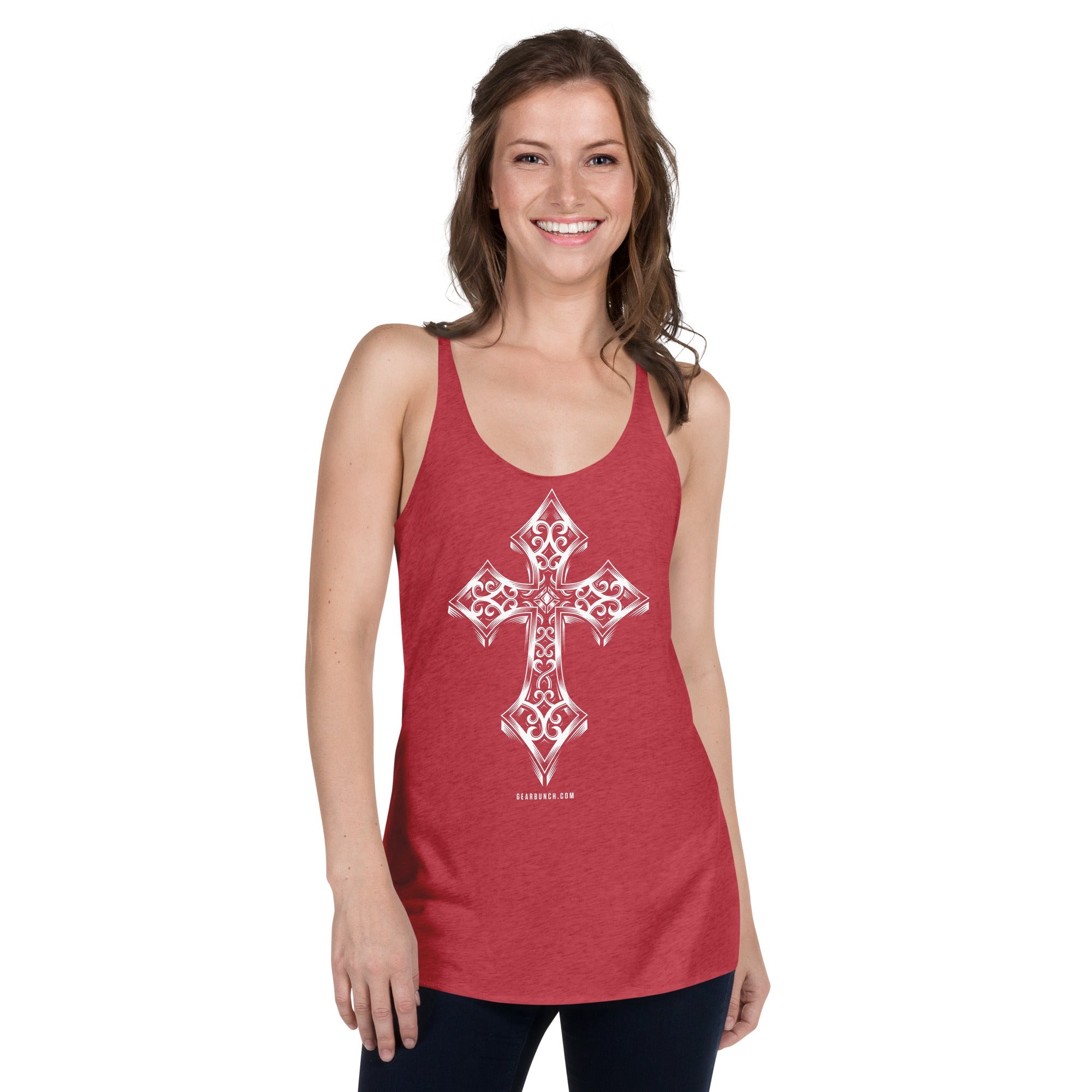 Celtic Cross Women's Racerback Tank | GearBunch
