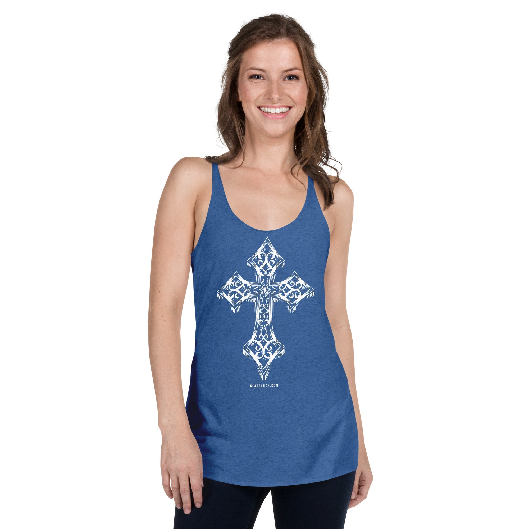 Celtic Cross Women's Racerback Tank | GearBunch