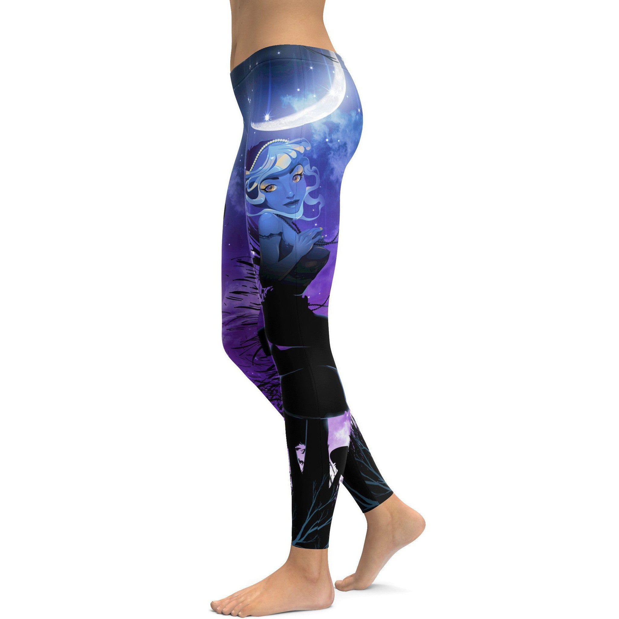 Night Fairy Leggings - GearBunch Leggings / Yoga Pants