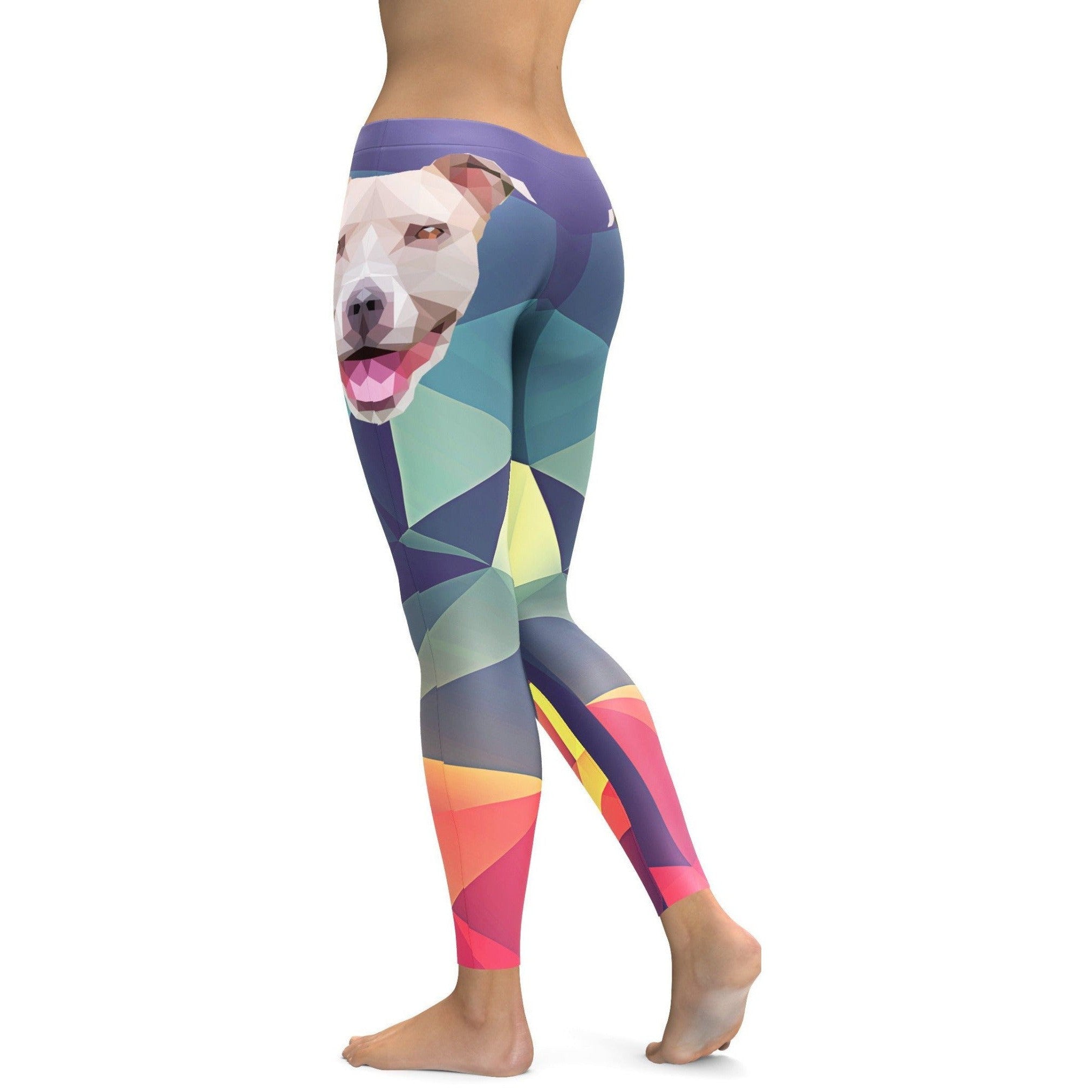 Polygon Pit Bull Leggings | GearBunch