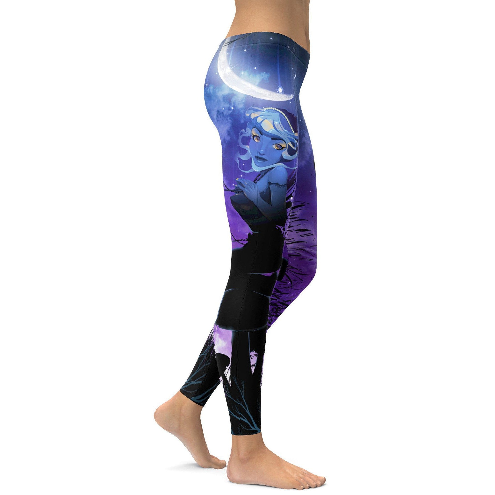 Night Fairy Leggings - GearBunch Leggings / Yoga Pants