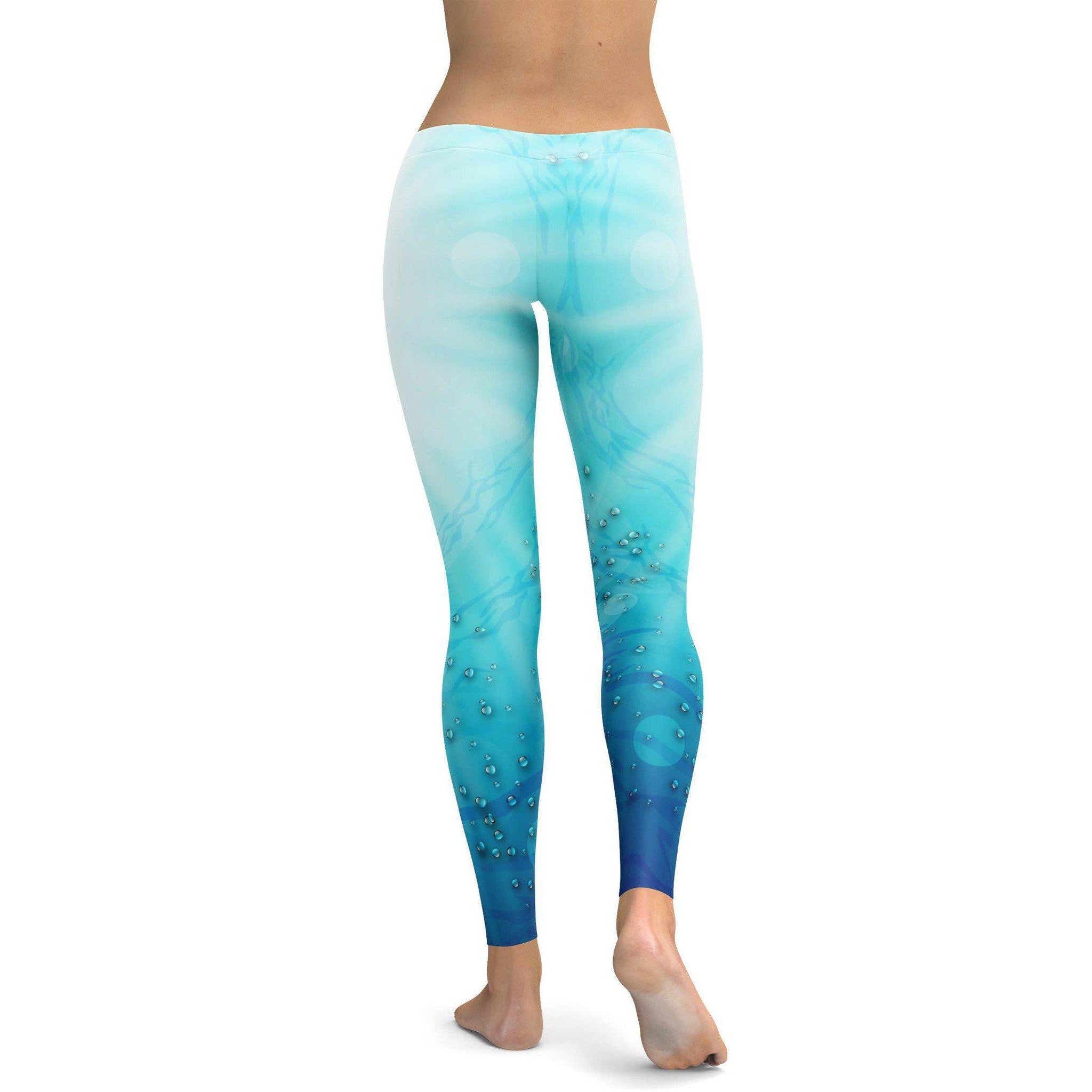 Scuba Breathe under water Leggings - GearBunch Leggings / Yoga Pants