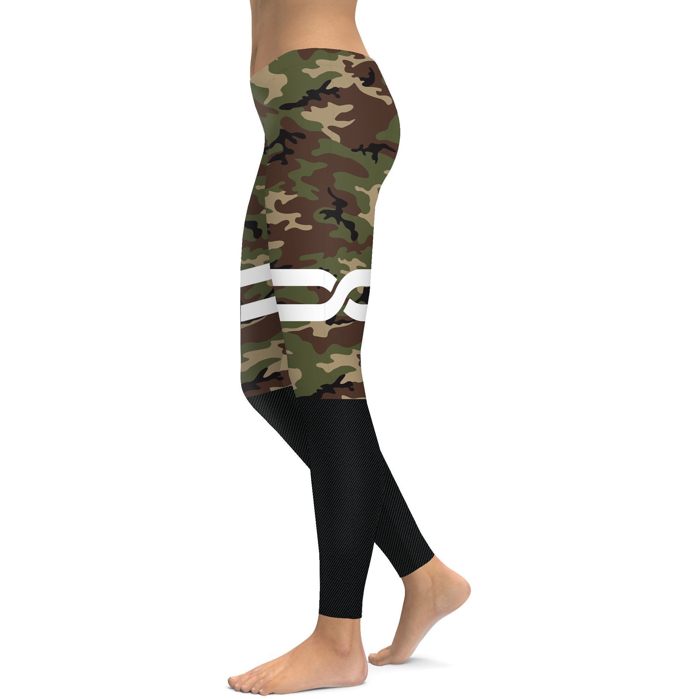 Camo Infinity Leggings - Gearbunch