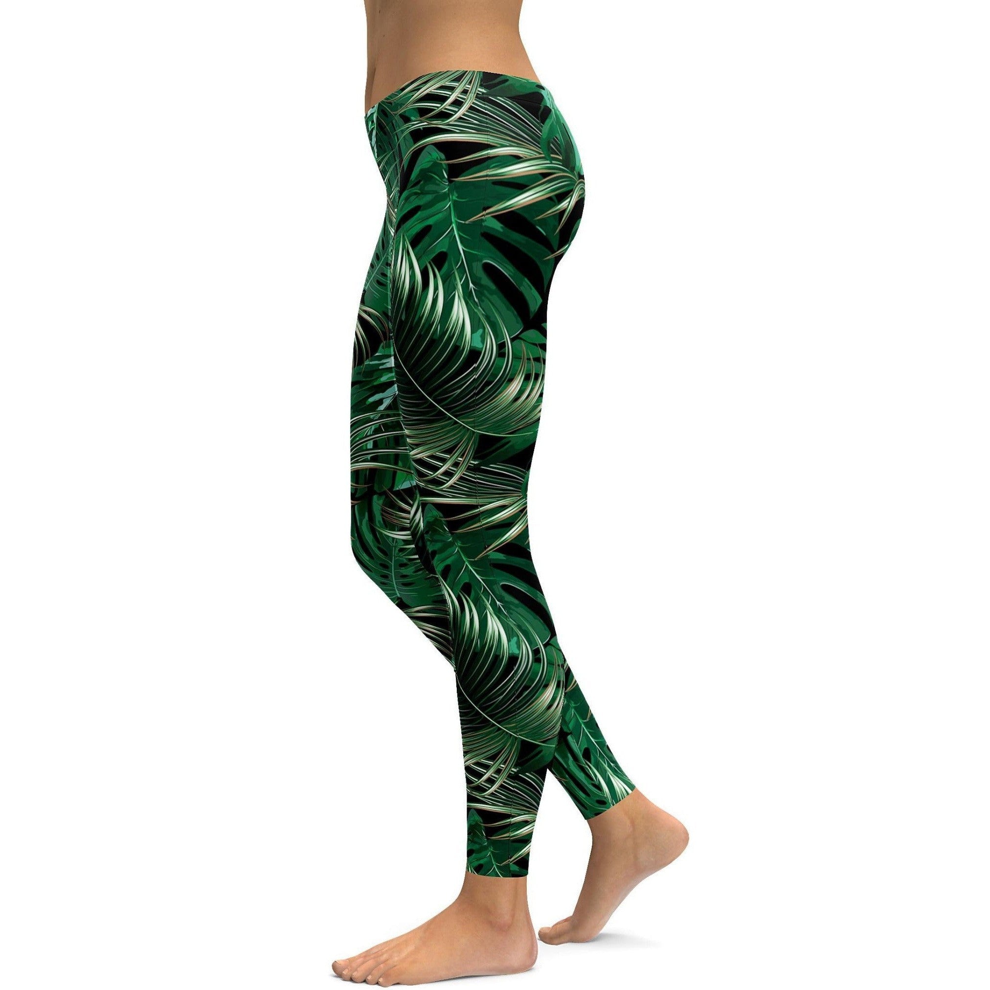 Palm Trees Leggings - GearBunch
