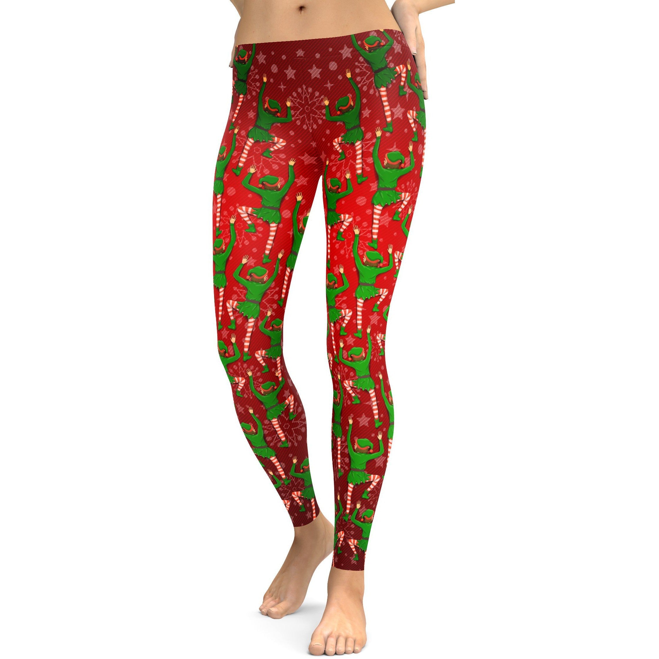 Santa's Elves Leggings | GearBunch