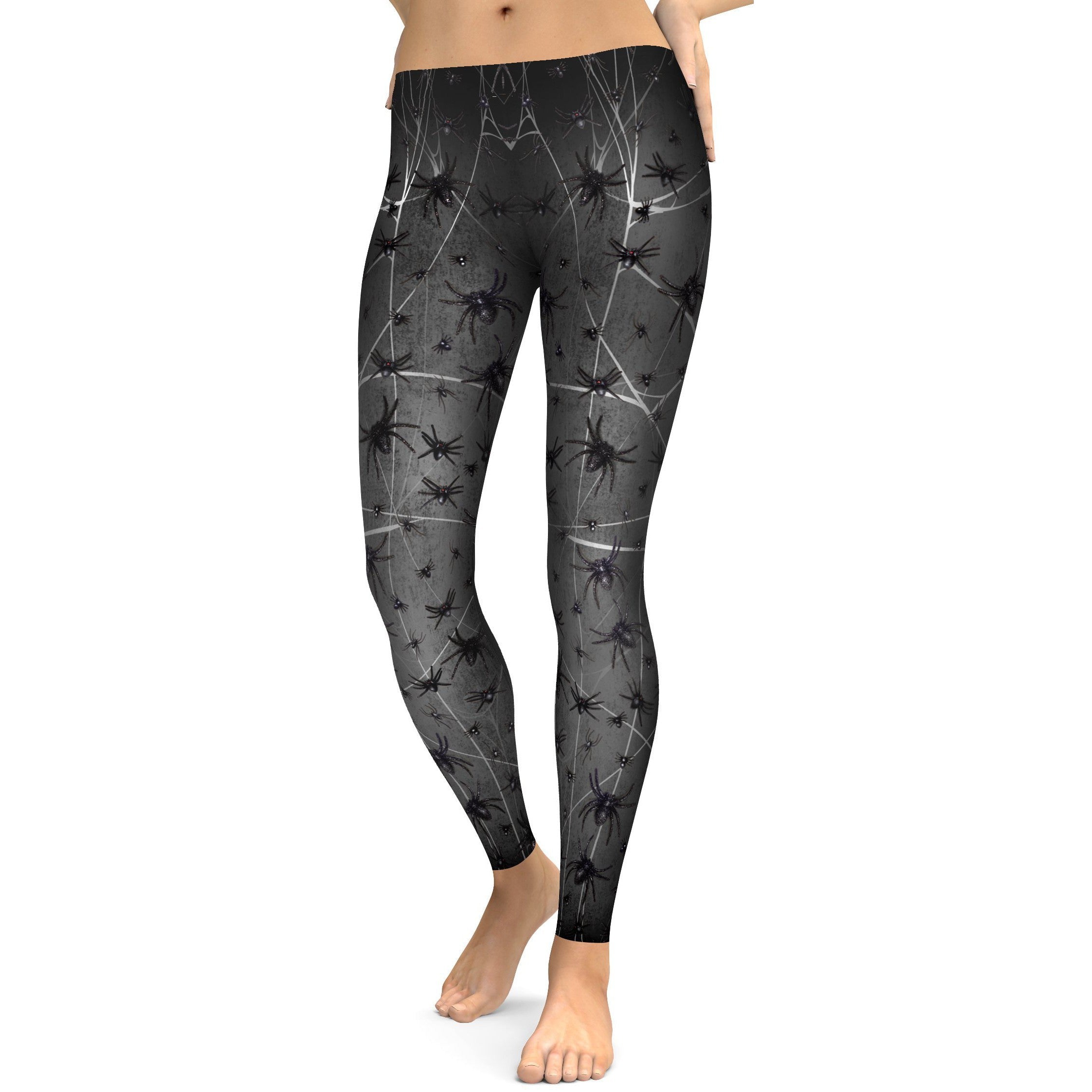 Crawling Spider Leggings - GearBunch Leggings / Yoga Pants