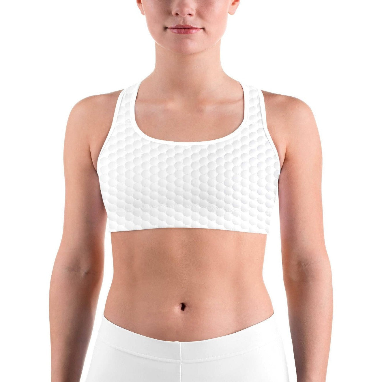 Golf Ball Pattern Sports bra - Gearbunch