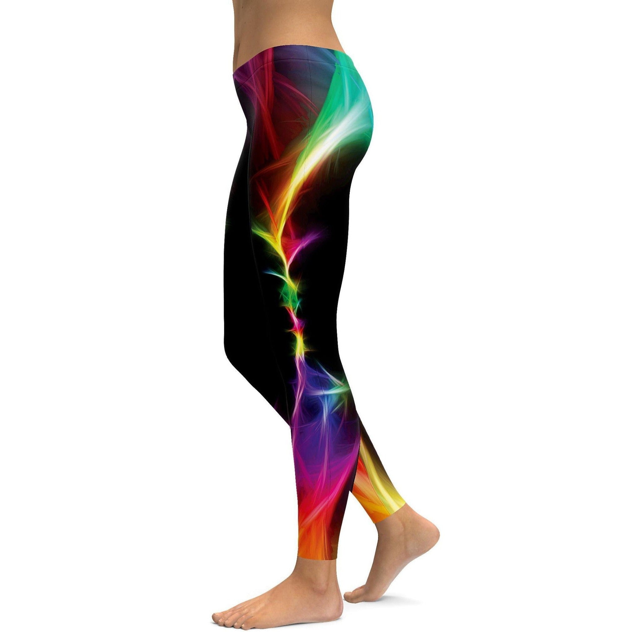 EDM Particle Wave Leggings - Gearbunch