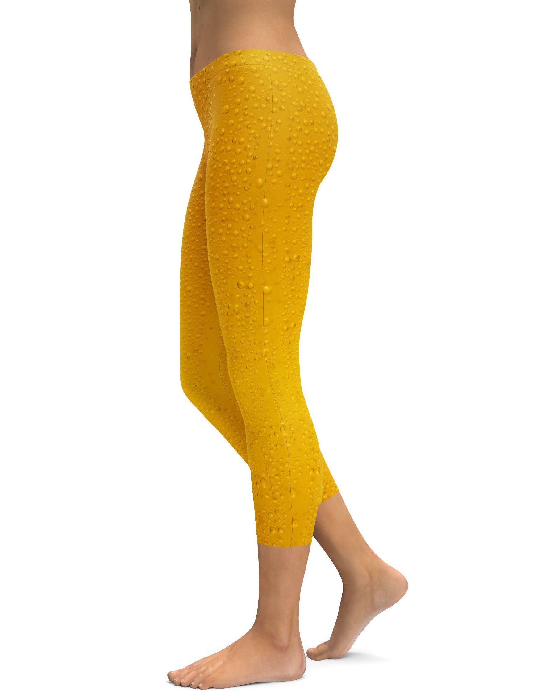 Beer Capris - GearBunch Leggings / Yoga Pants