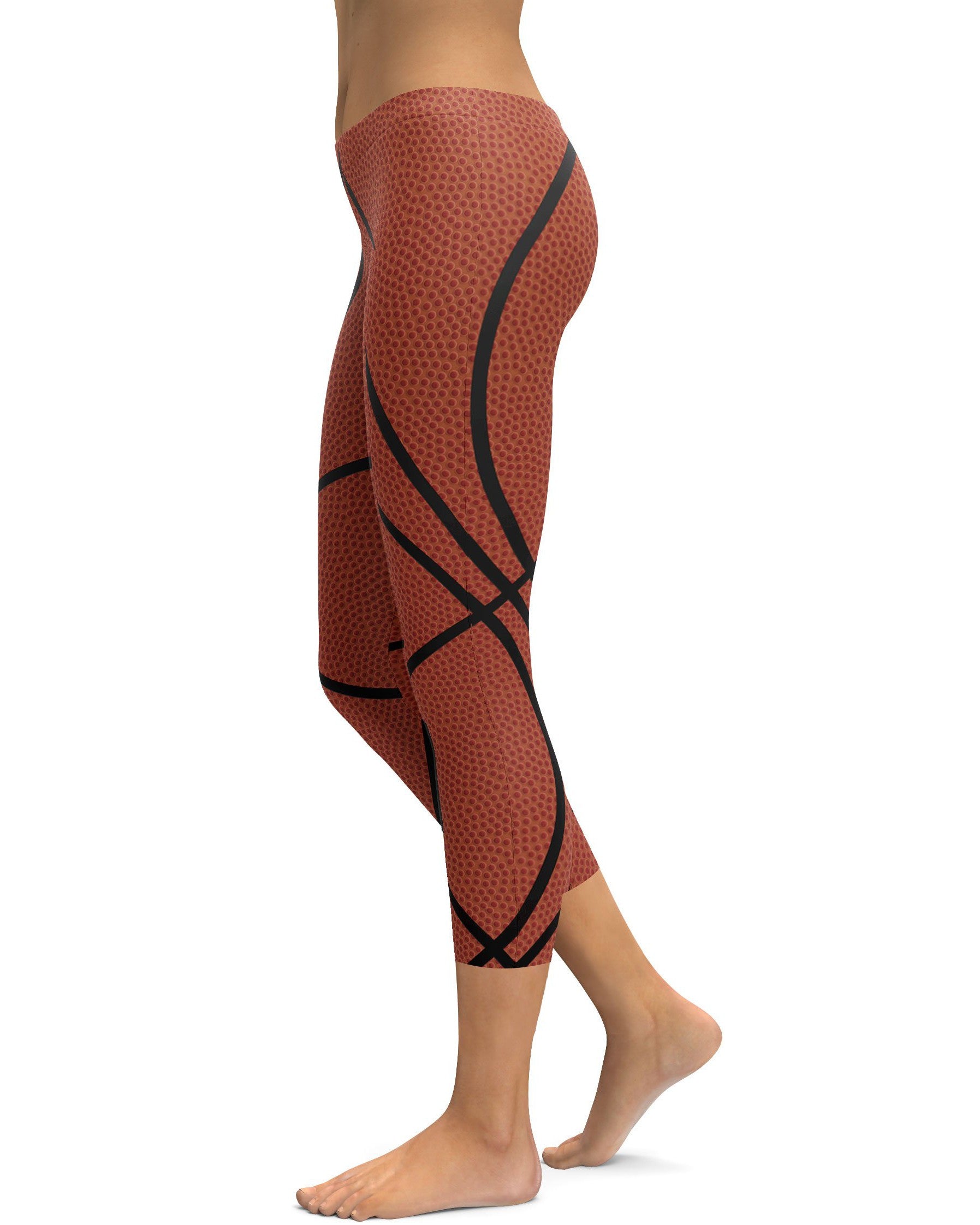 Basketball Capris - GearBunch Leggings / Yoga Pants