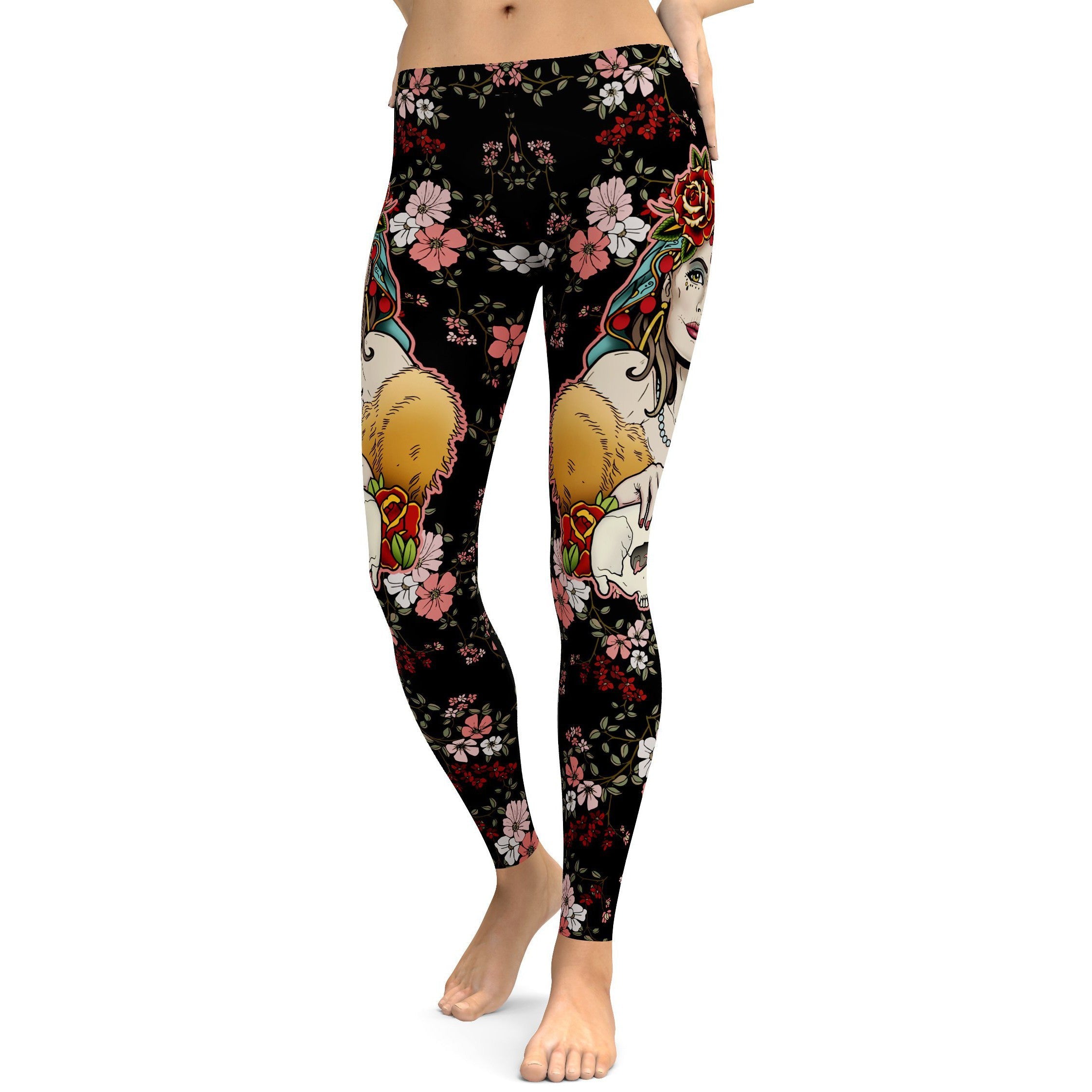 Gypsy Fortune Teller Leggings - GearBunch Leggings / Yoga Pants