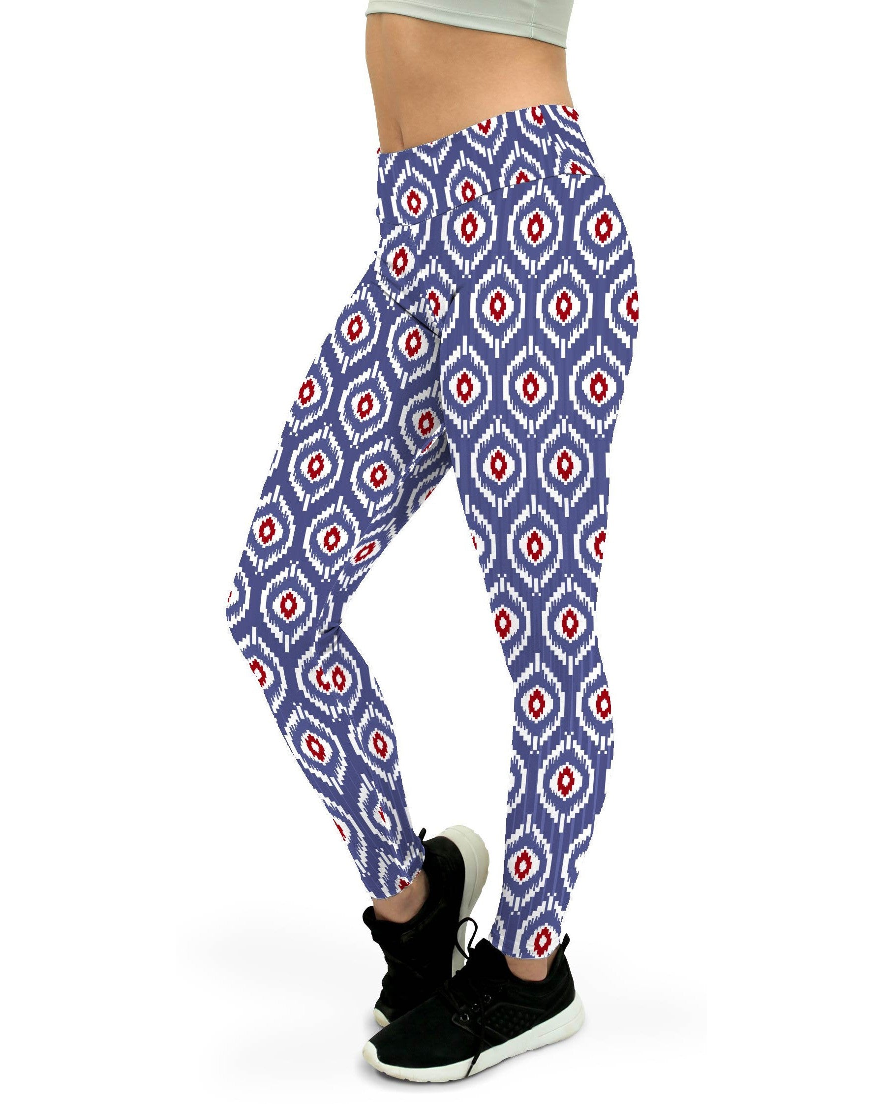 Batik Inspired Yoga Pants Gearbunch