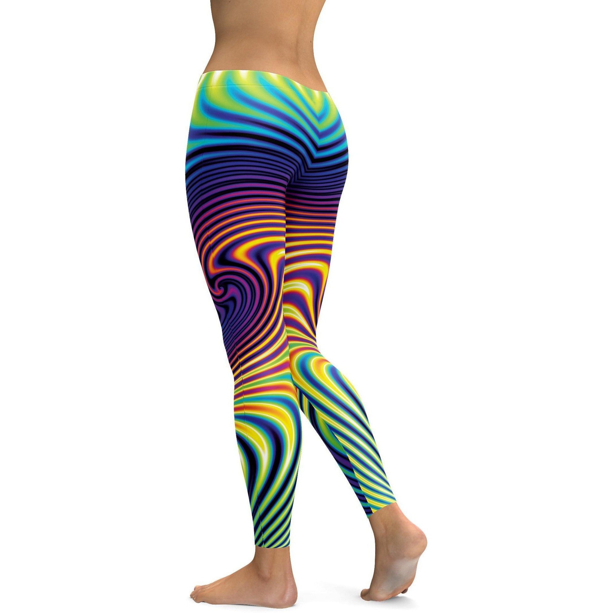 Psychedelic Fractal Leggings | Gearbunch