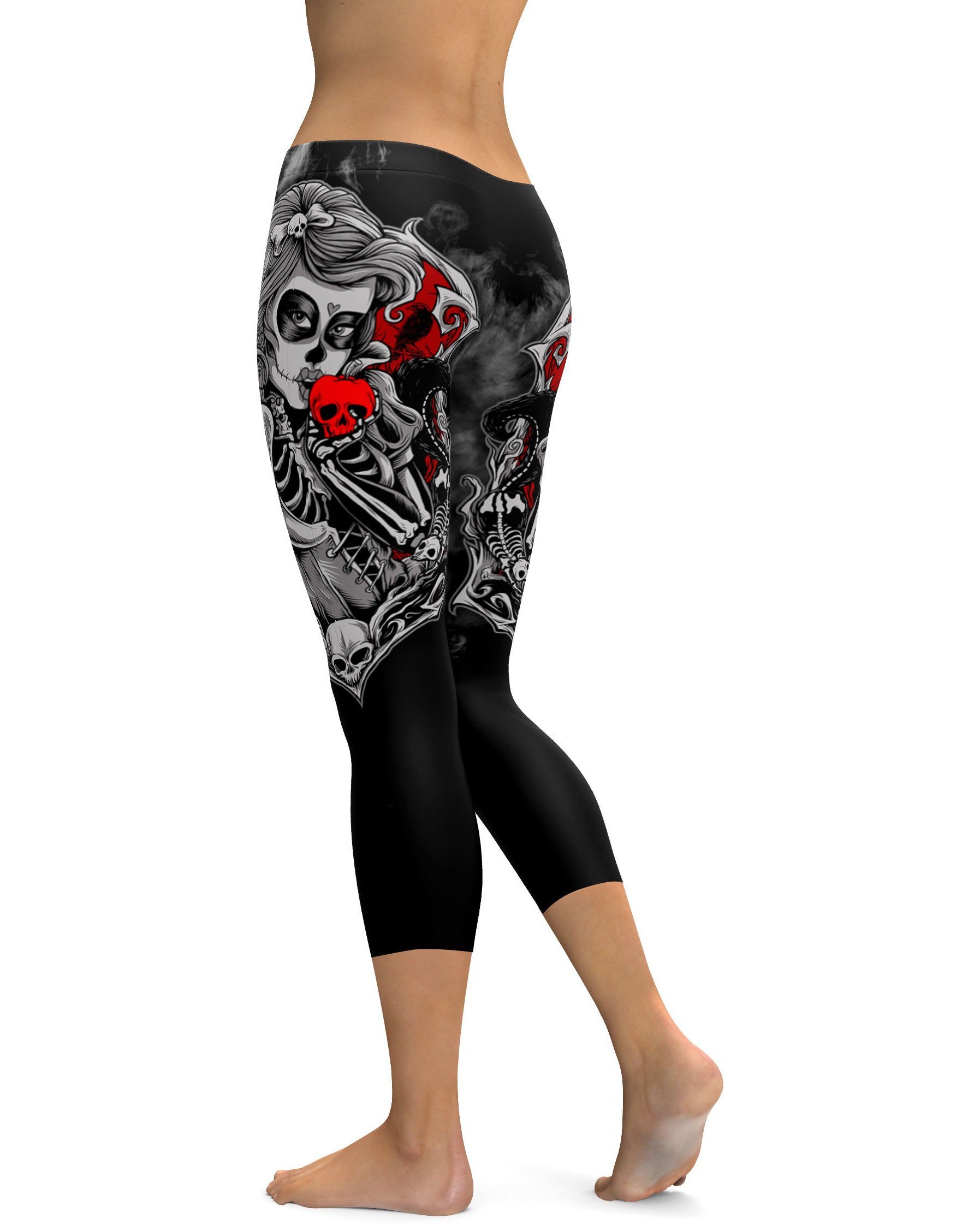 Sugar Skull Capris