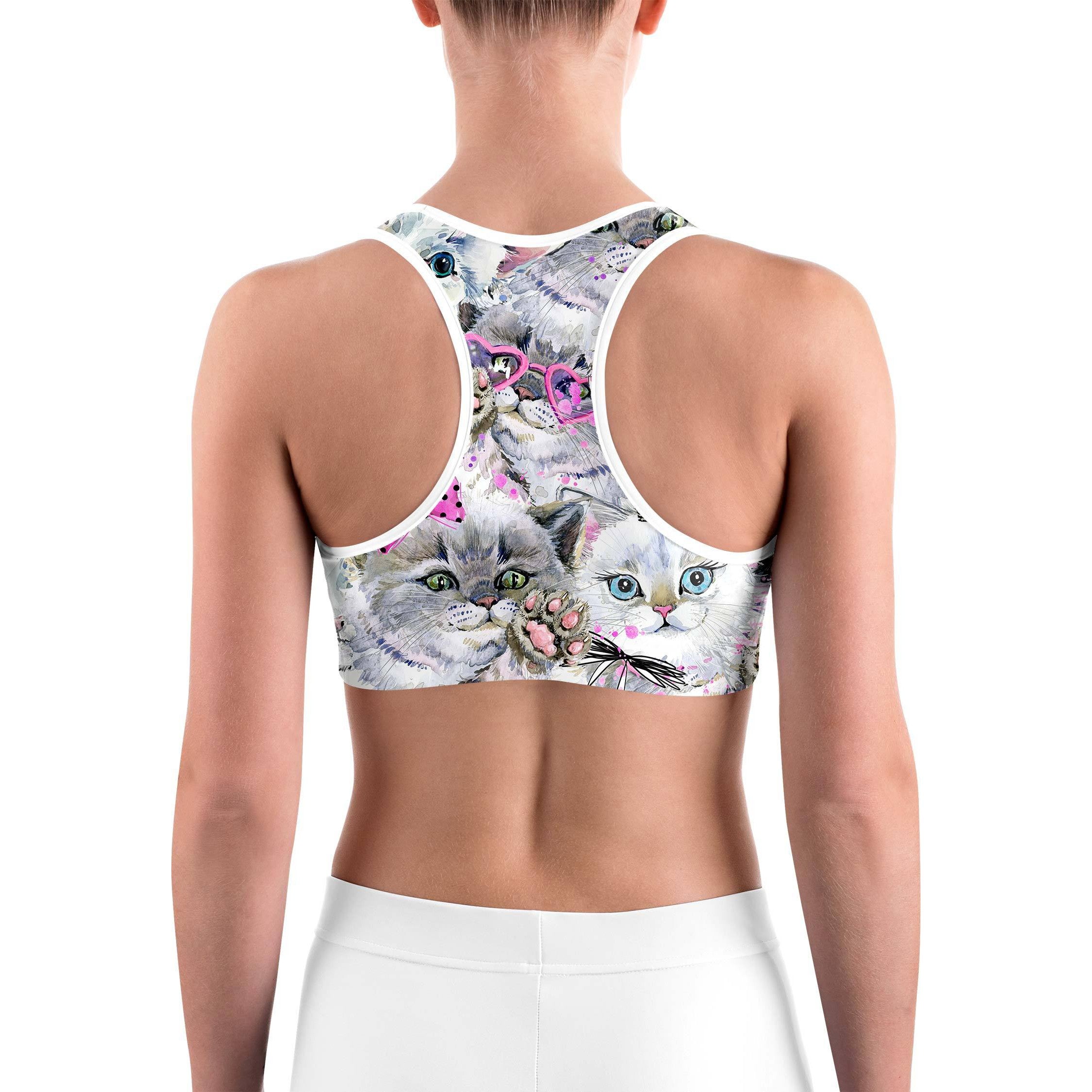 Cute Kitties Sports bra