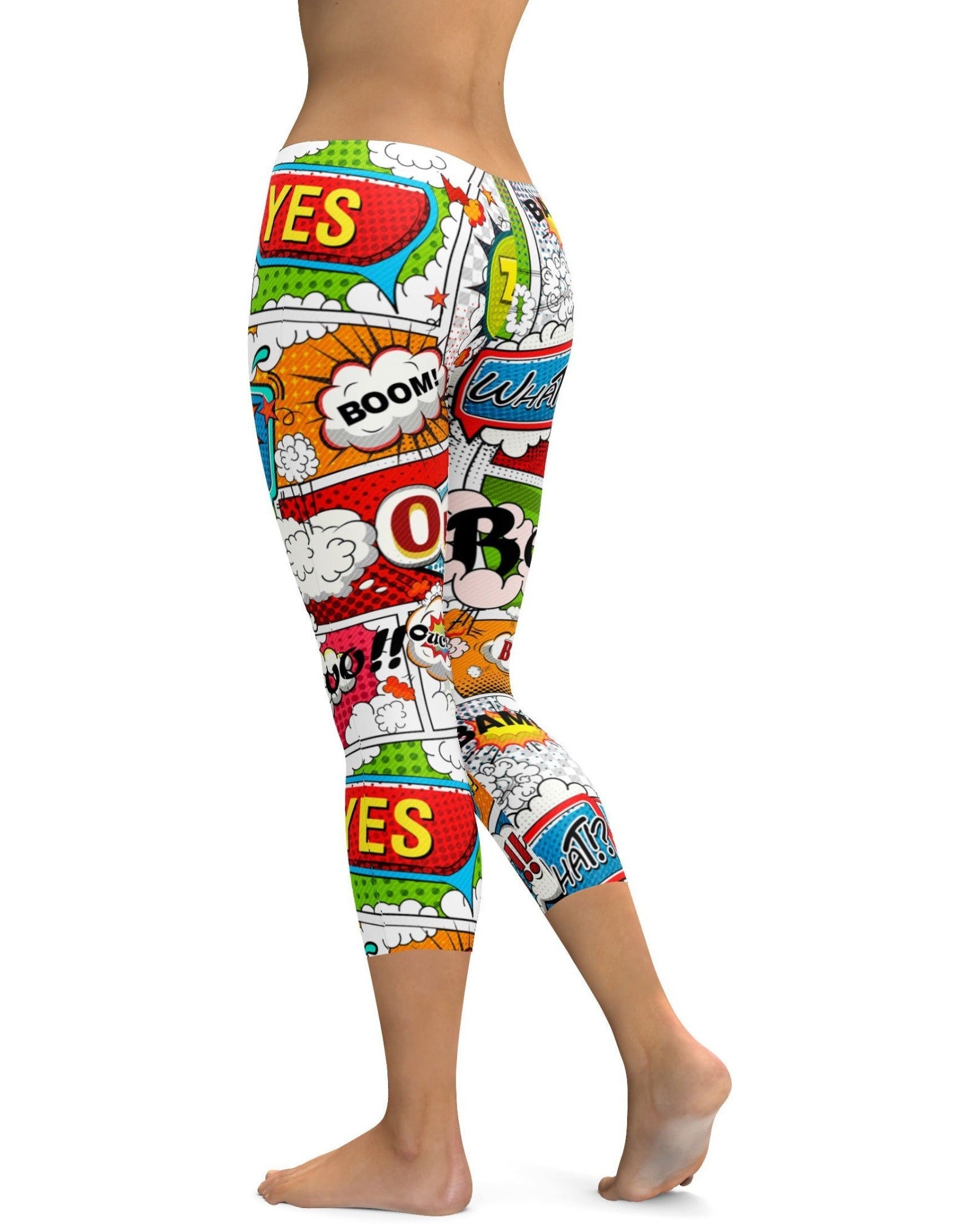 Comic Book Super Hero Capris | GearBunch