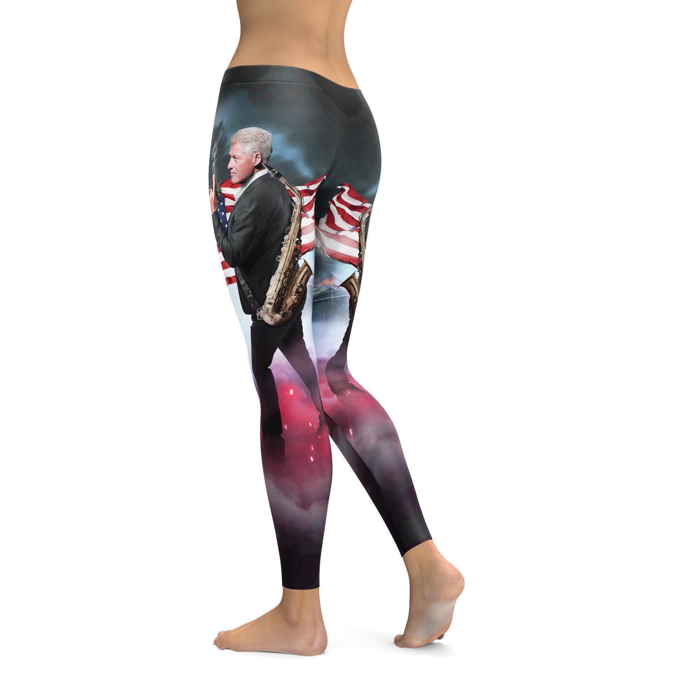 American Pride Clinton Leggings - GearBunch Leggings