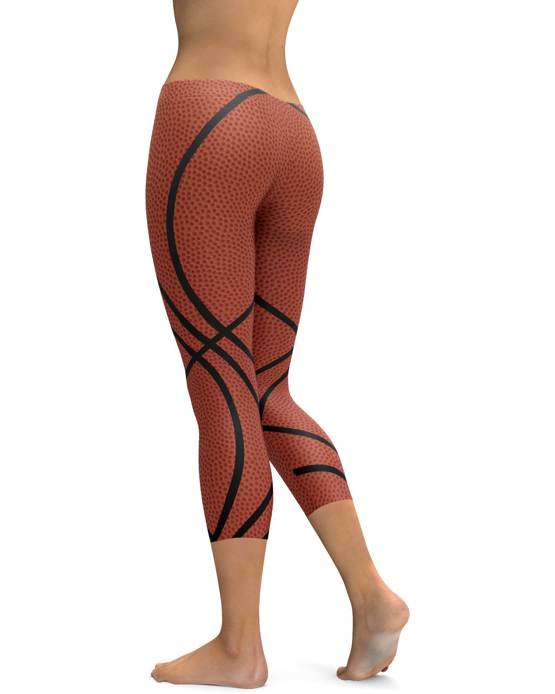 Basketball Capris - GearBunch Leggings / Yoga Pants