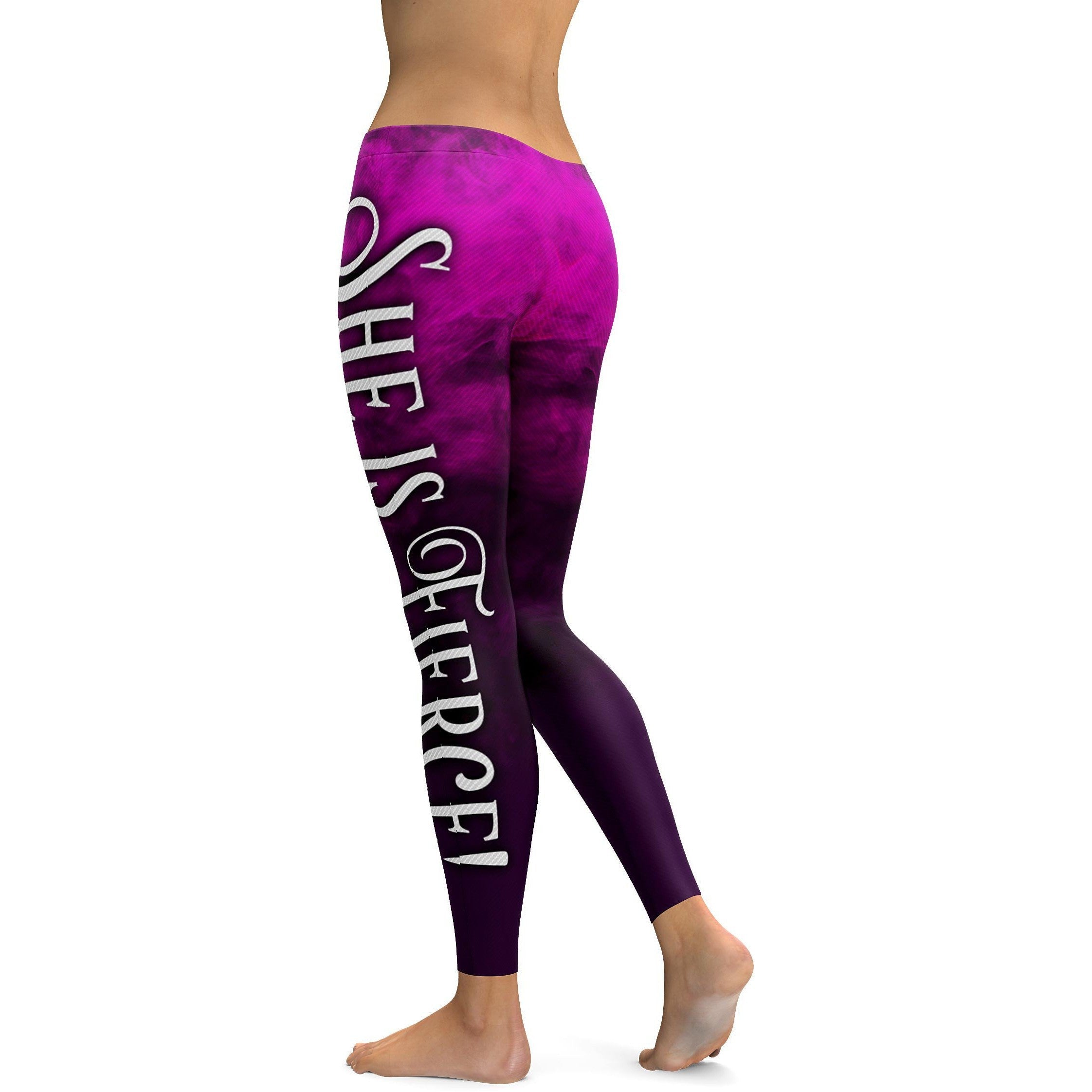 Though She Be But Little Leggings - GearBunch Leggings / Yoga Pants
