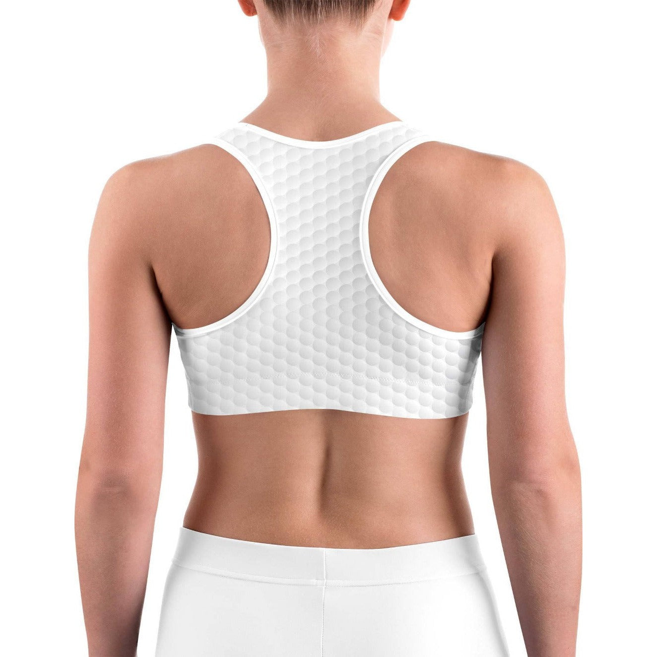 Golf Ball Pattern Sports bra | Gearbunch
