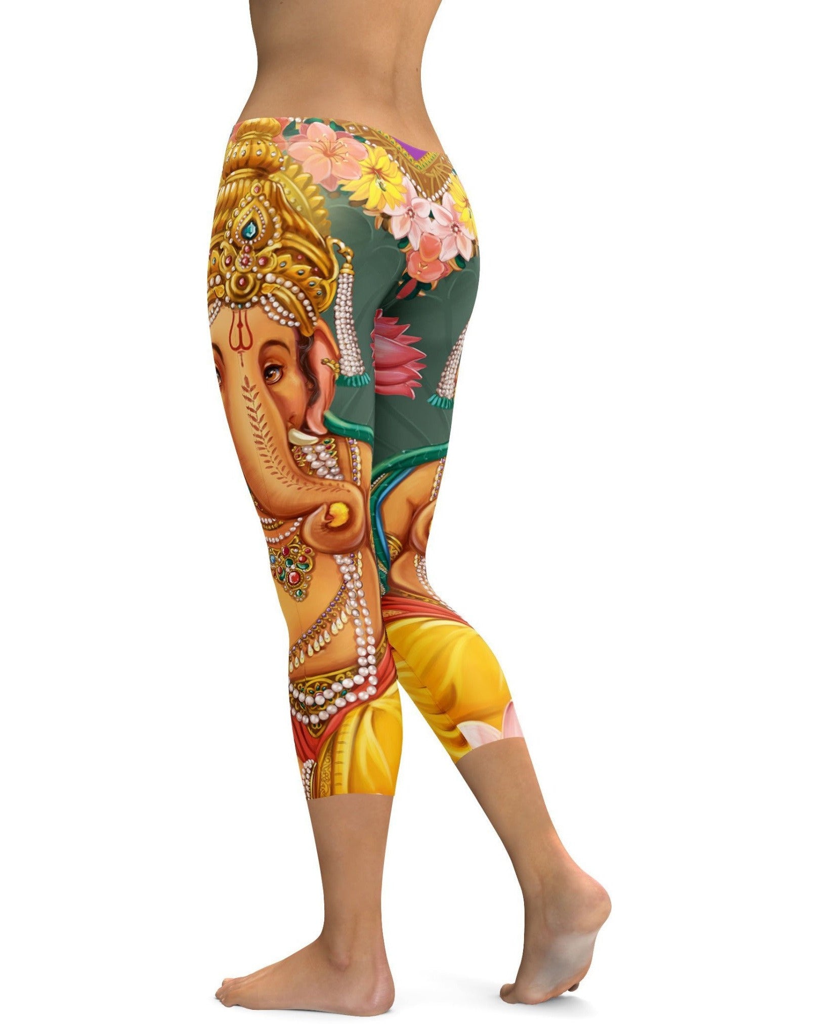 Lord Ganesha Capris | GearBunch