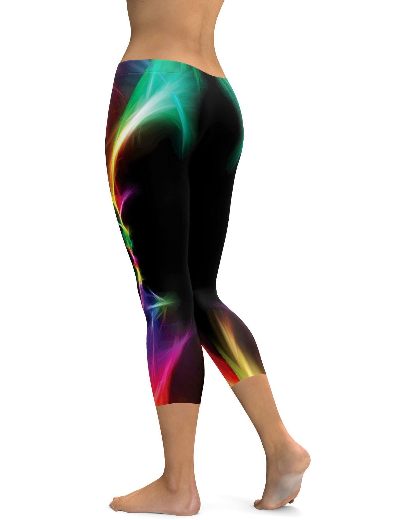 EDM Particle Wave Capris | GearBunch