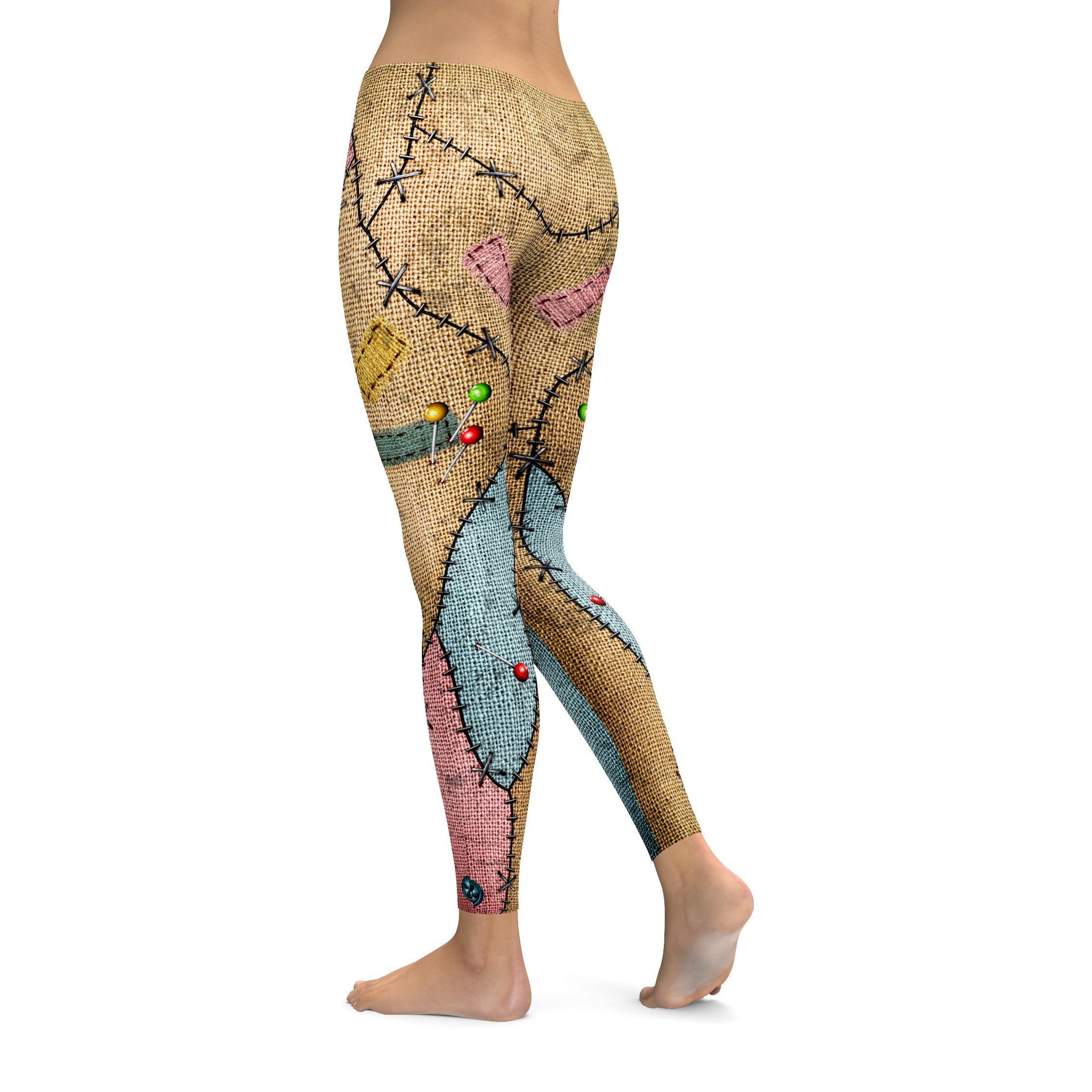 Voodoo Doll Patch Leggings | GearBunch