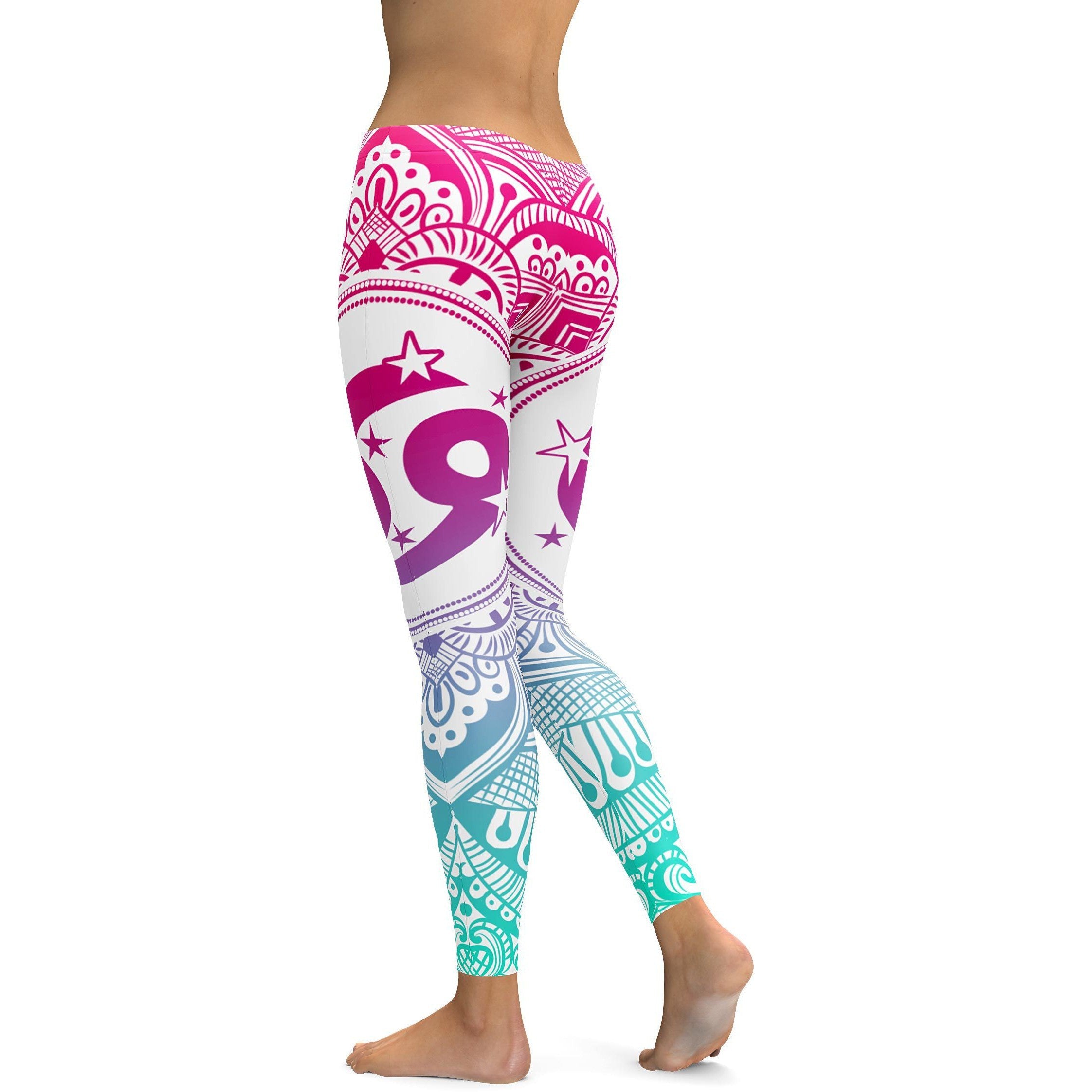 Bright Cancer Leggings - GearBunch Leggings / Yoga Pants