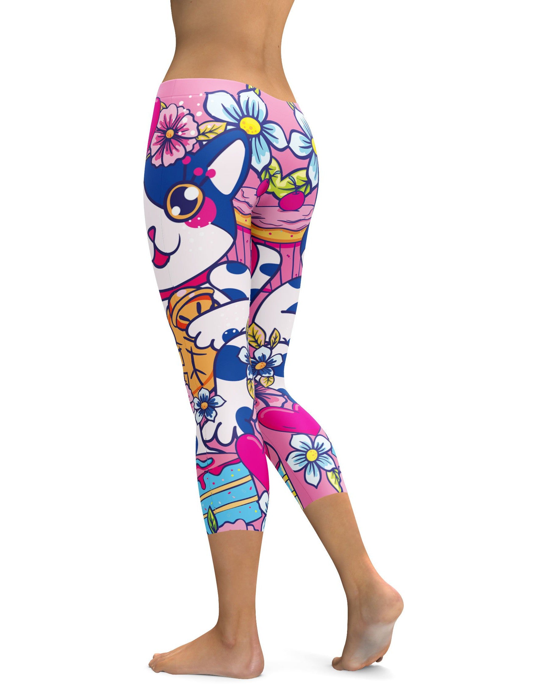 Kawaii - Lucky Cat Capris