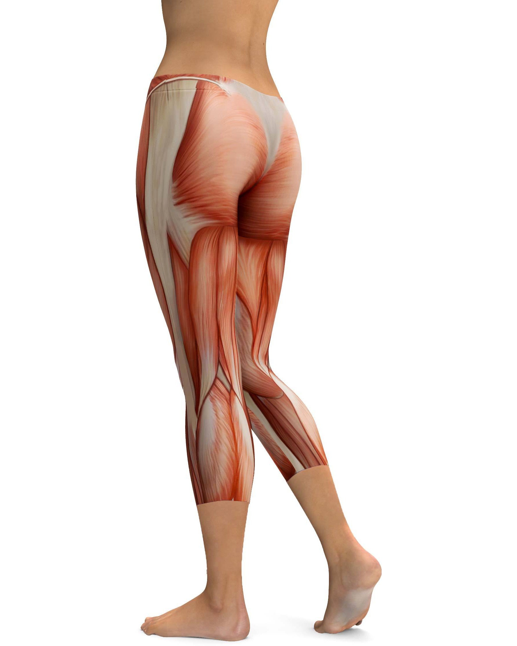 Realistic Human Muscles Capris
