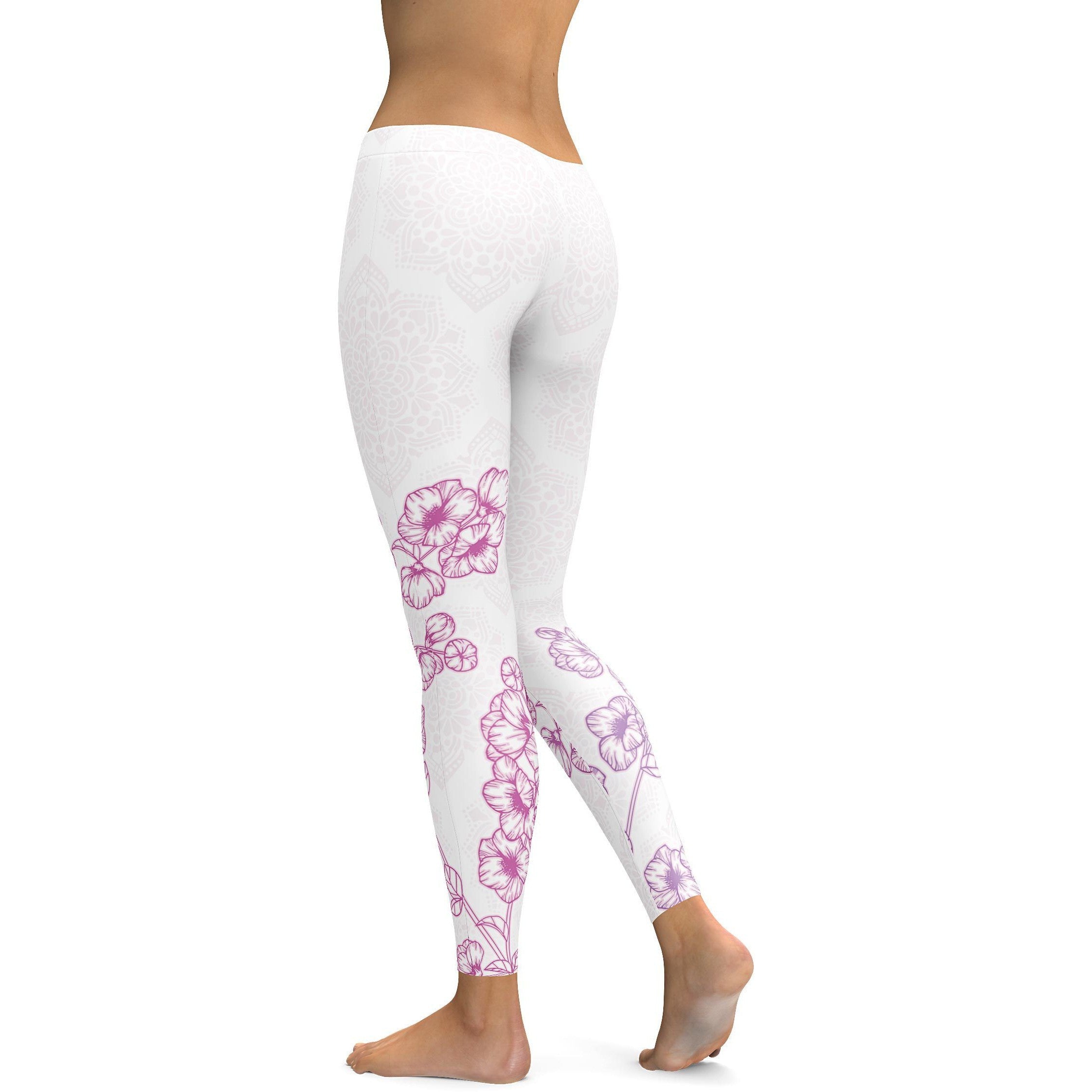 Pink Sakura Leggings