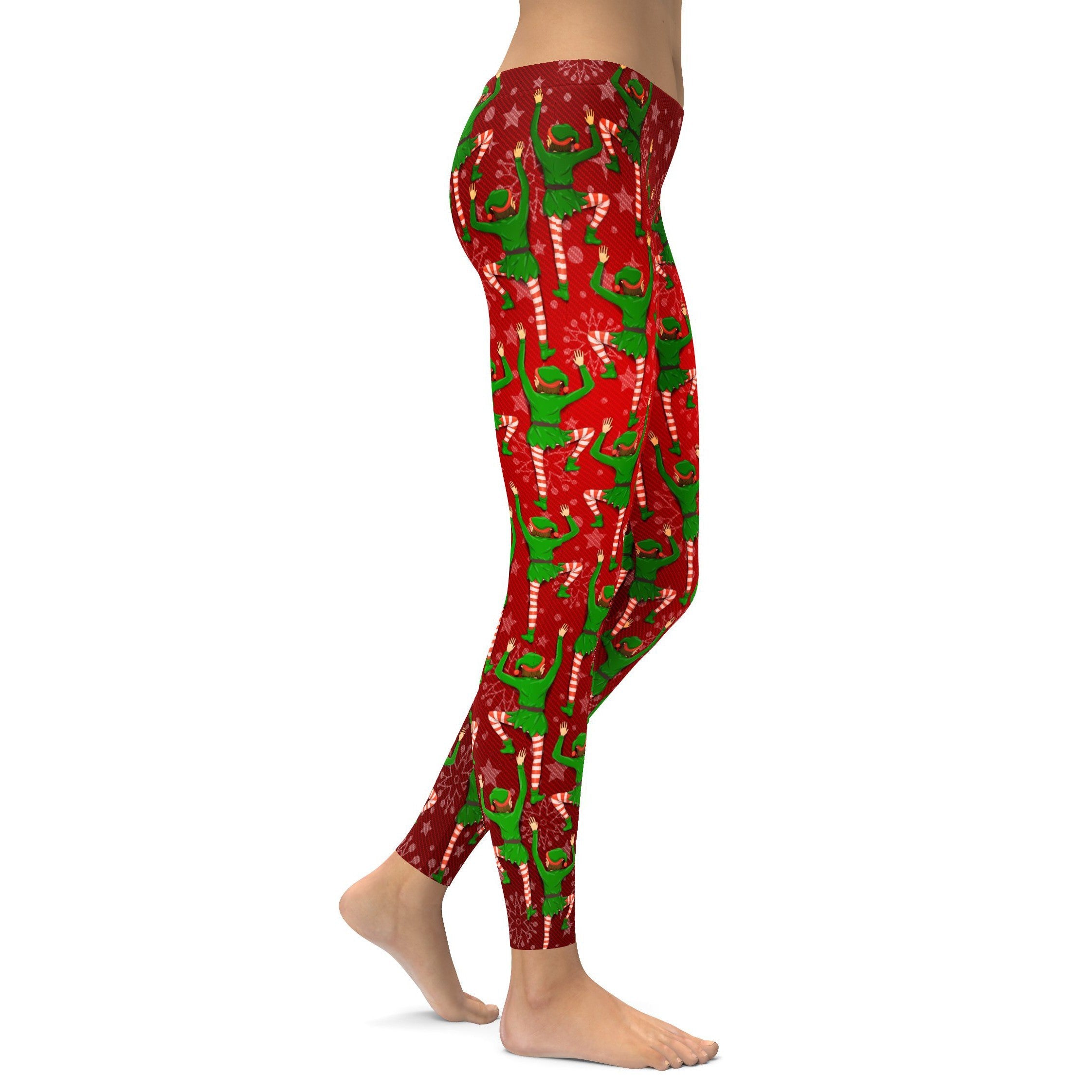 Santa's Elves Leggings | GearBunch
