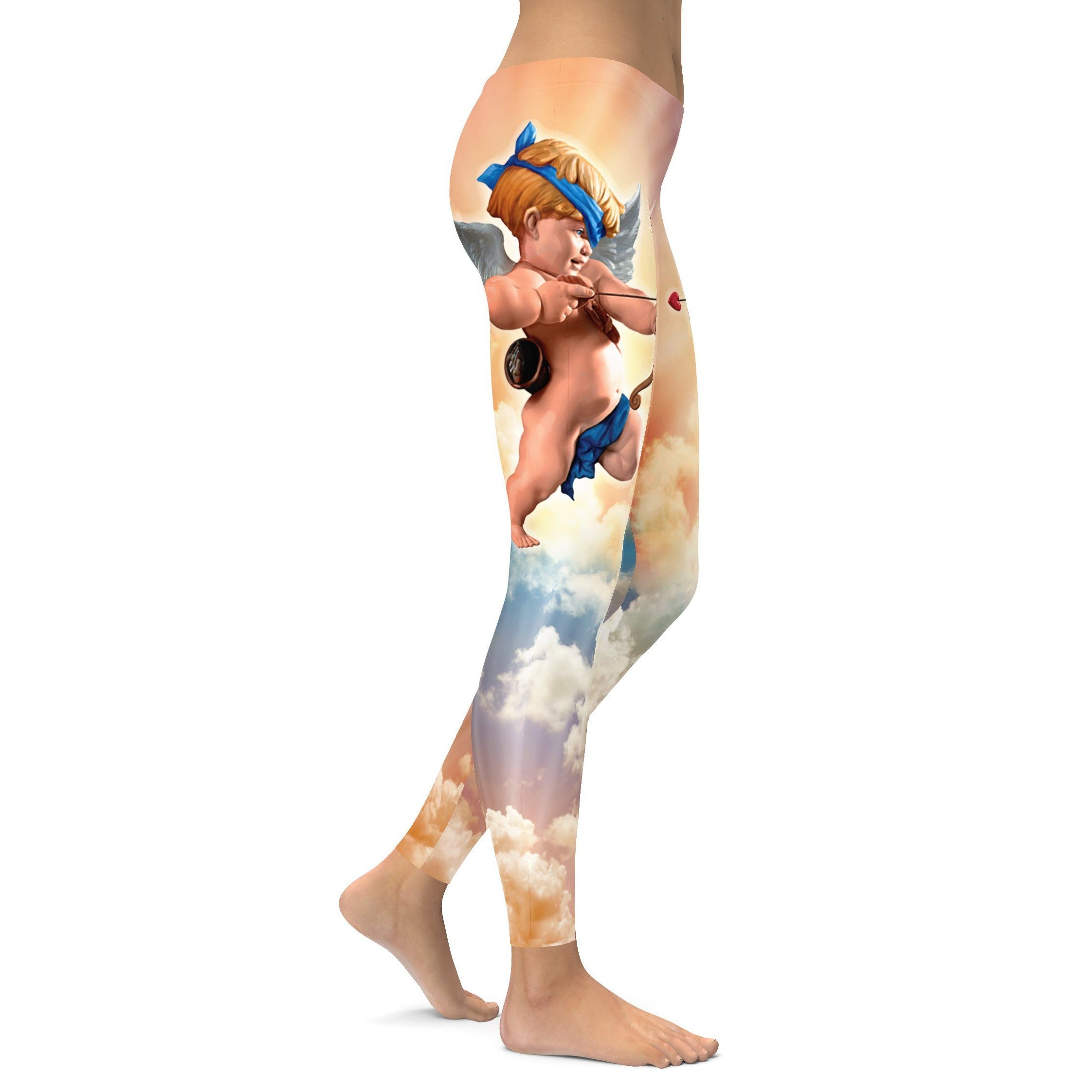 Realistic Cupid Leggings - GearBunch Leggings / Yoga Pants