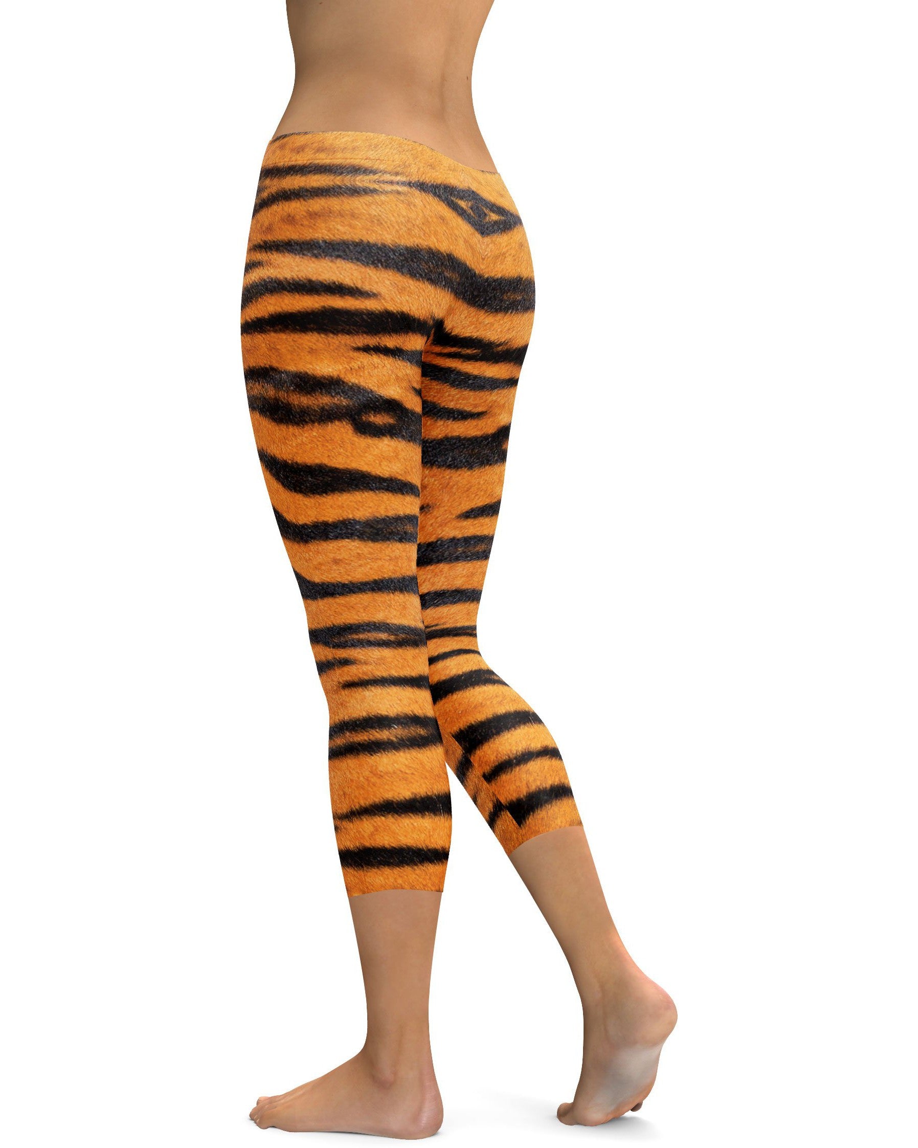Tiger Skin Capris
