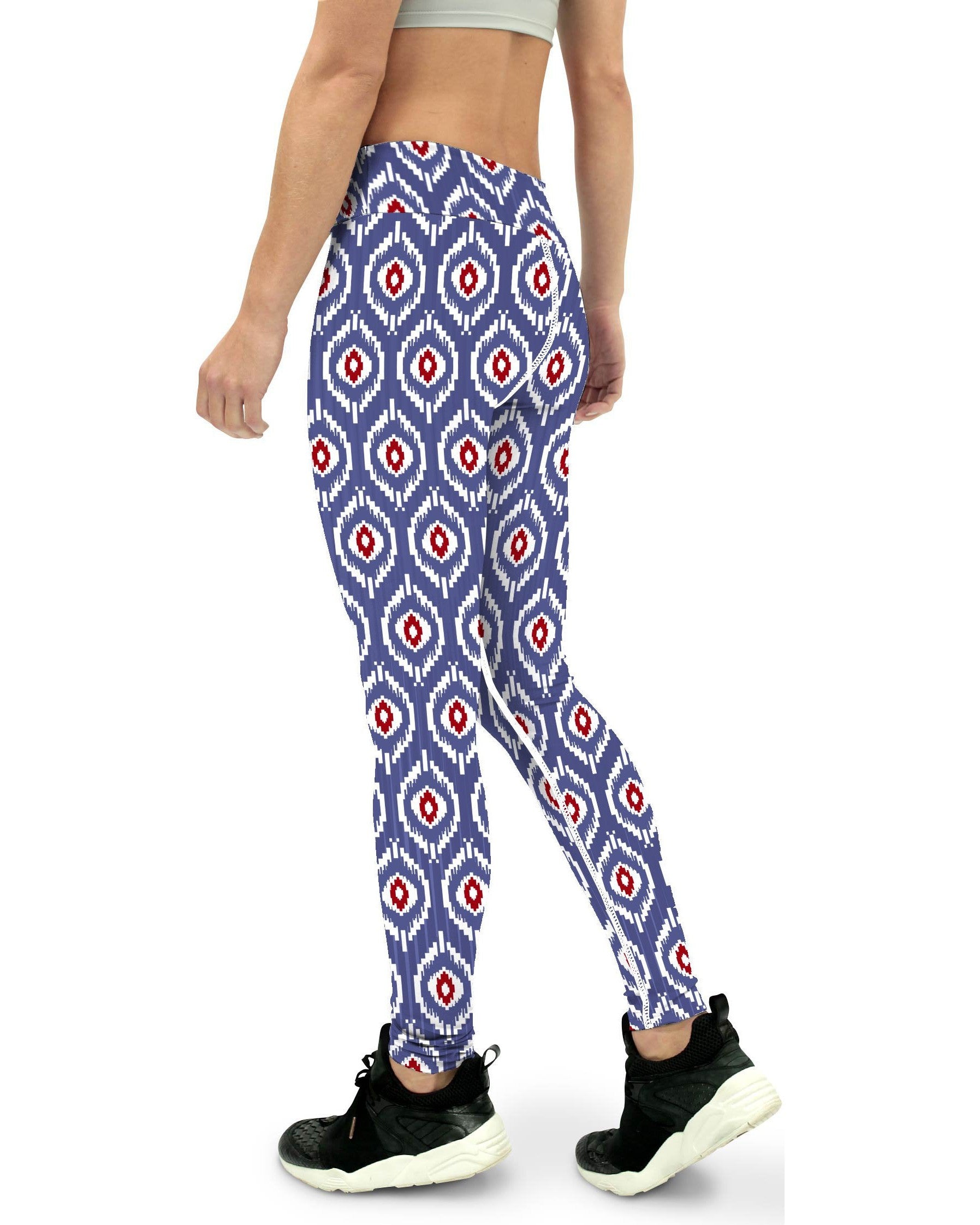 Batik Inspired Yoga Pants Gearbunch