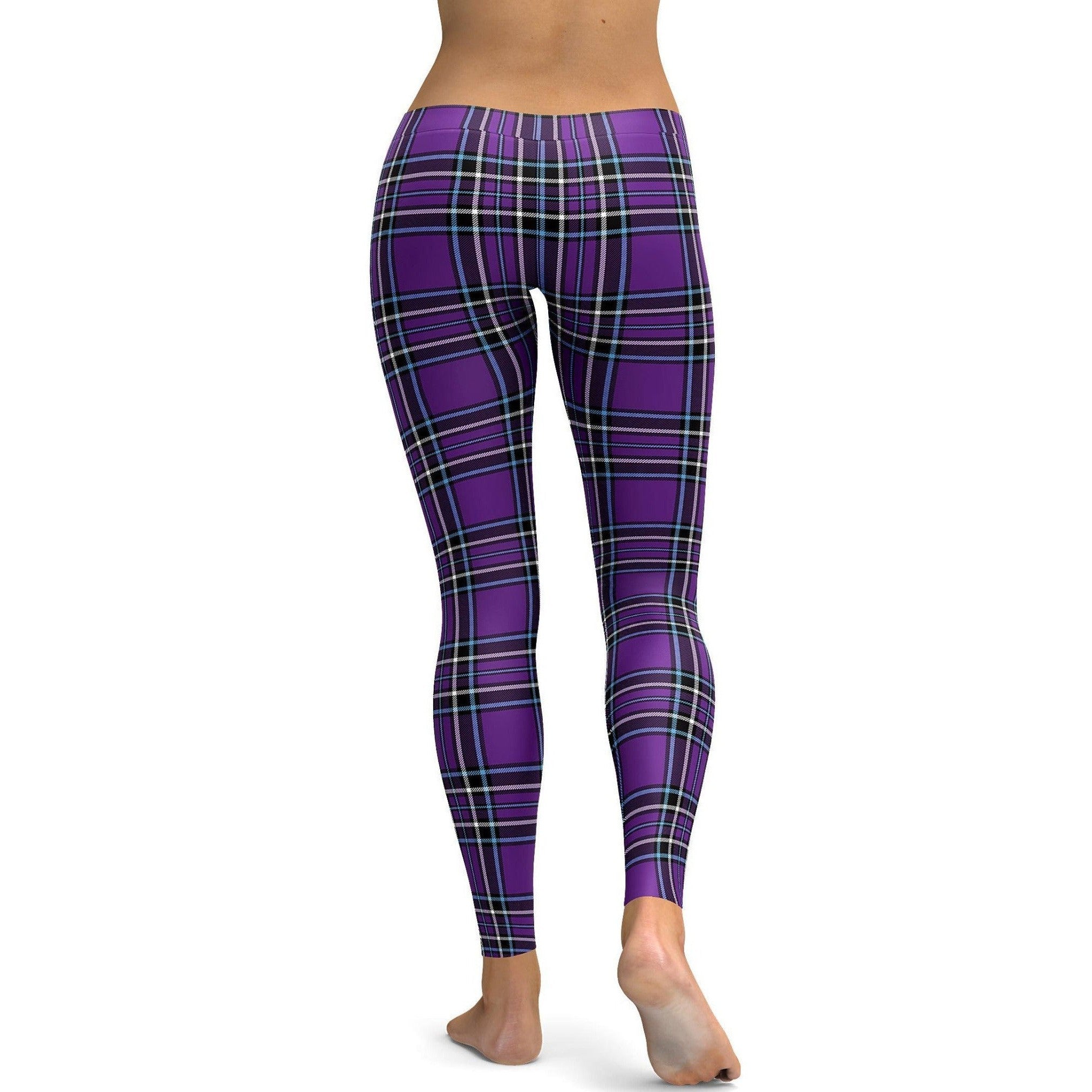 Gearbunch - Purple Tartan Leggings