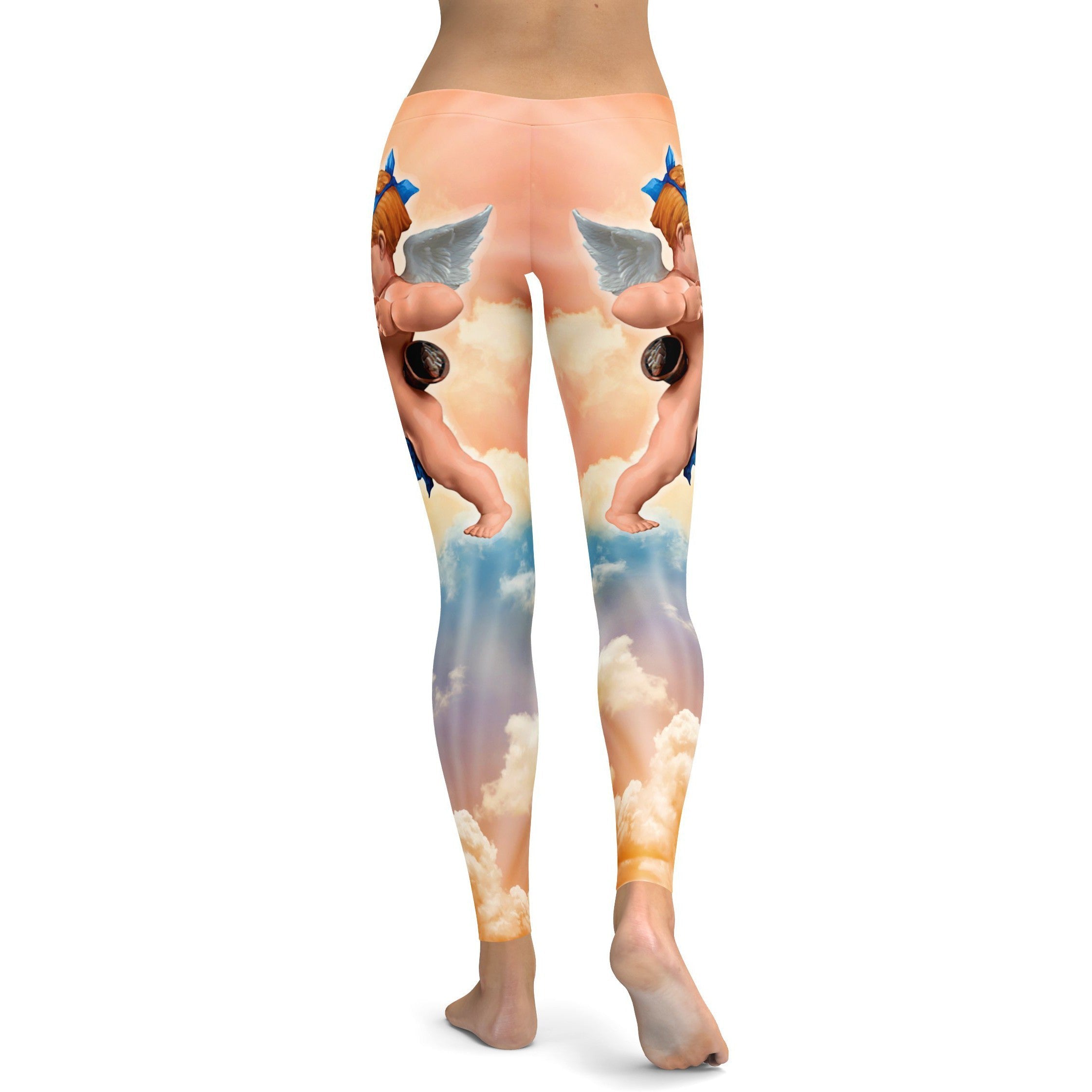 Realistic Cupid Leggings - GearBunch Leggings / Yoga Pants