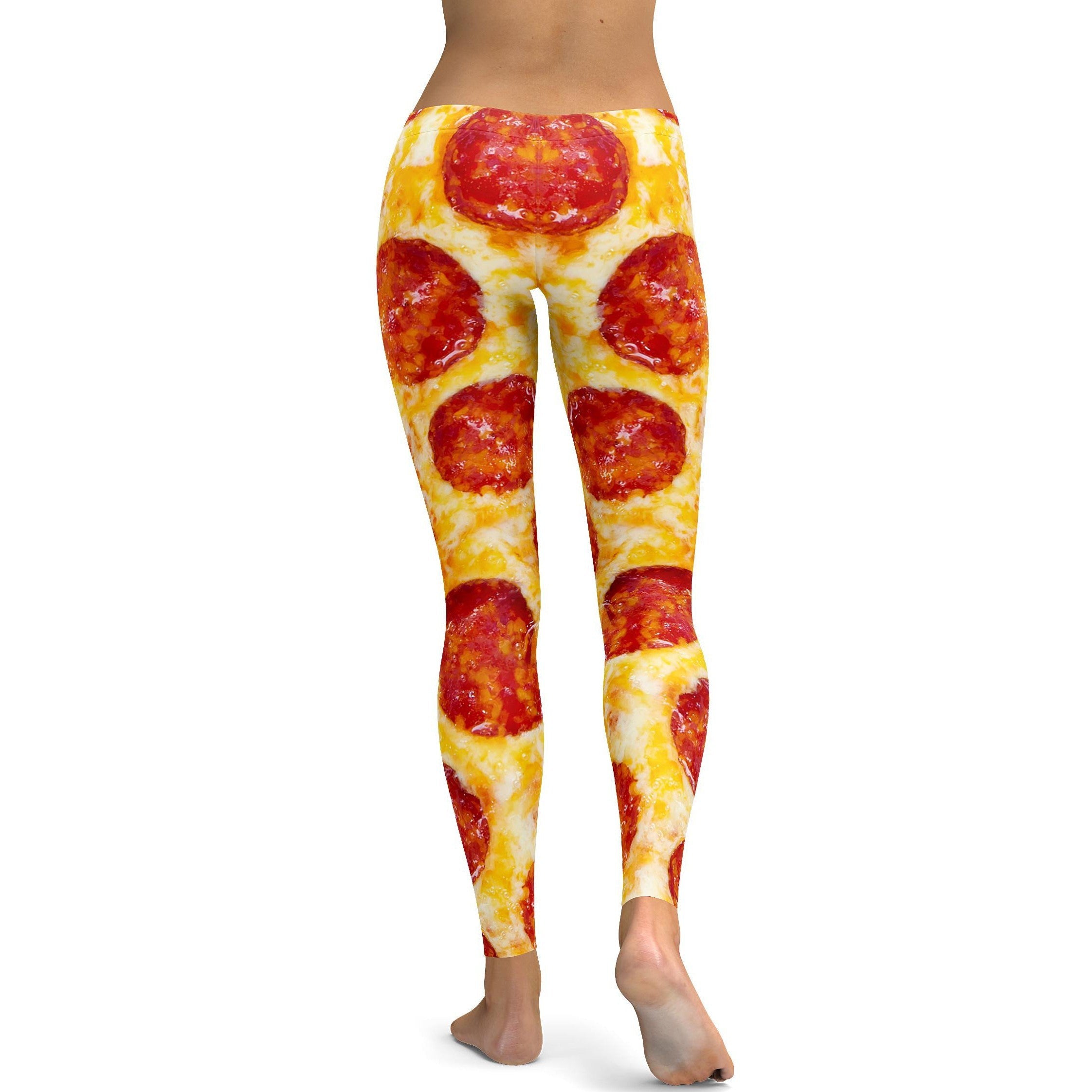 Pizza Leggings - GearBunch Leggings / Yoga Pants