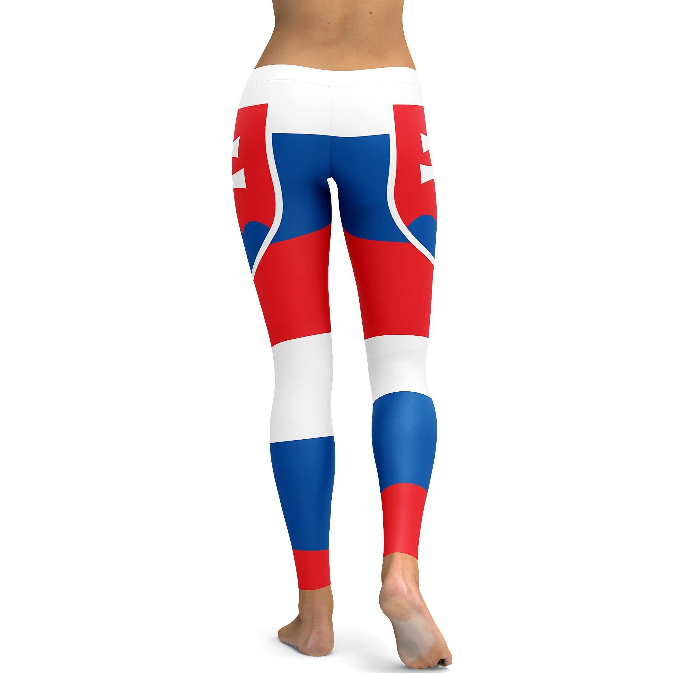 Slovakian Flag Leggings