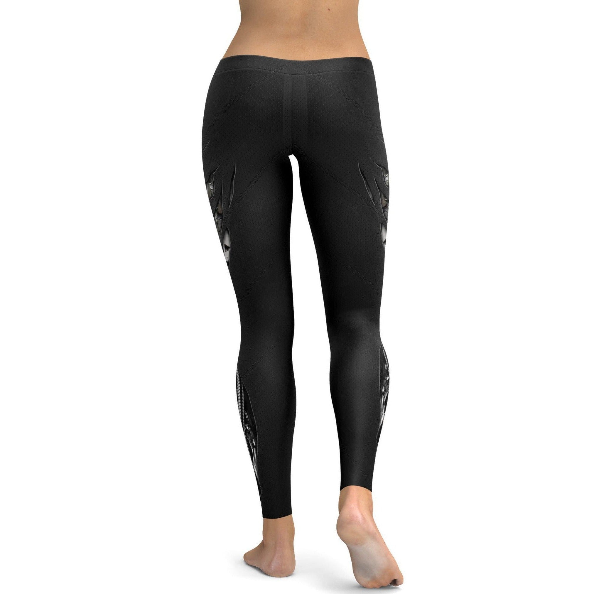 GearBunch - Mechanic Ripped Carbon Leggings