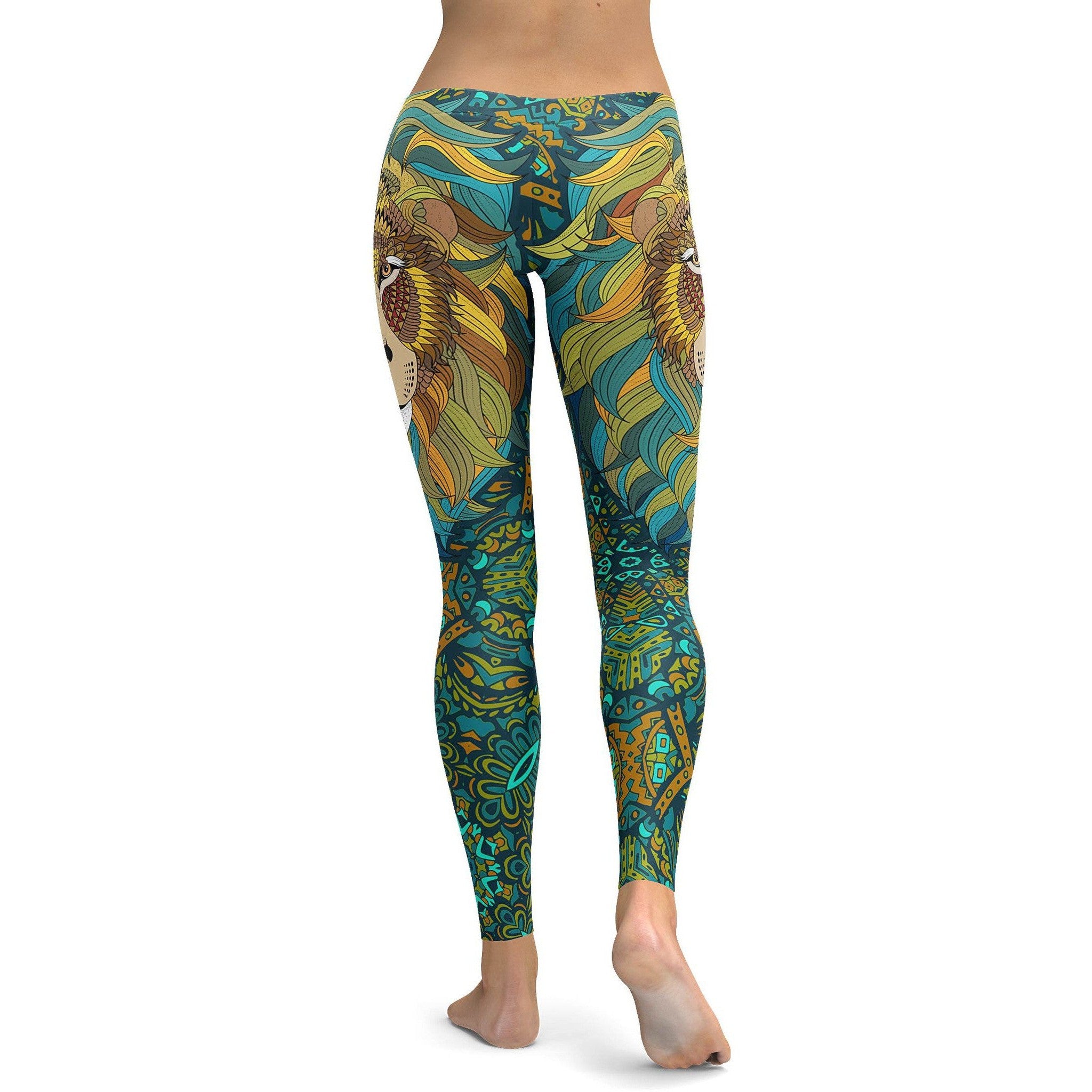 Lion Leggings / Yoga Pants - GearBunch Leggings / Yoga Pants