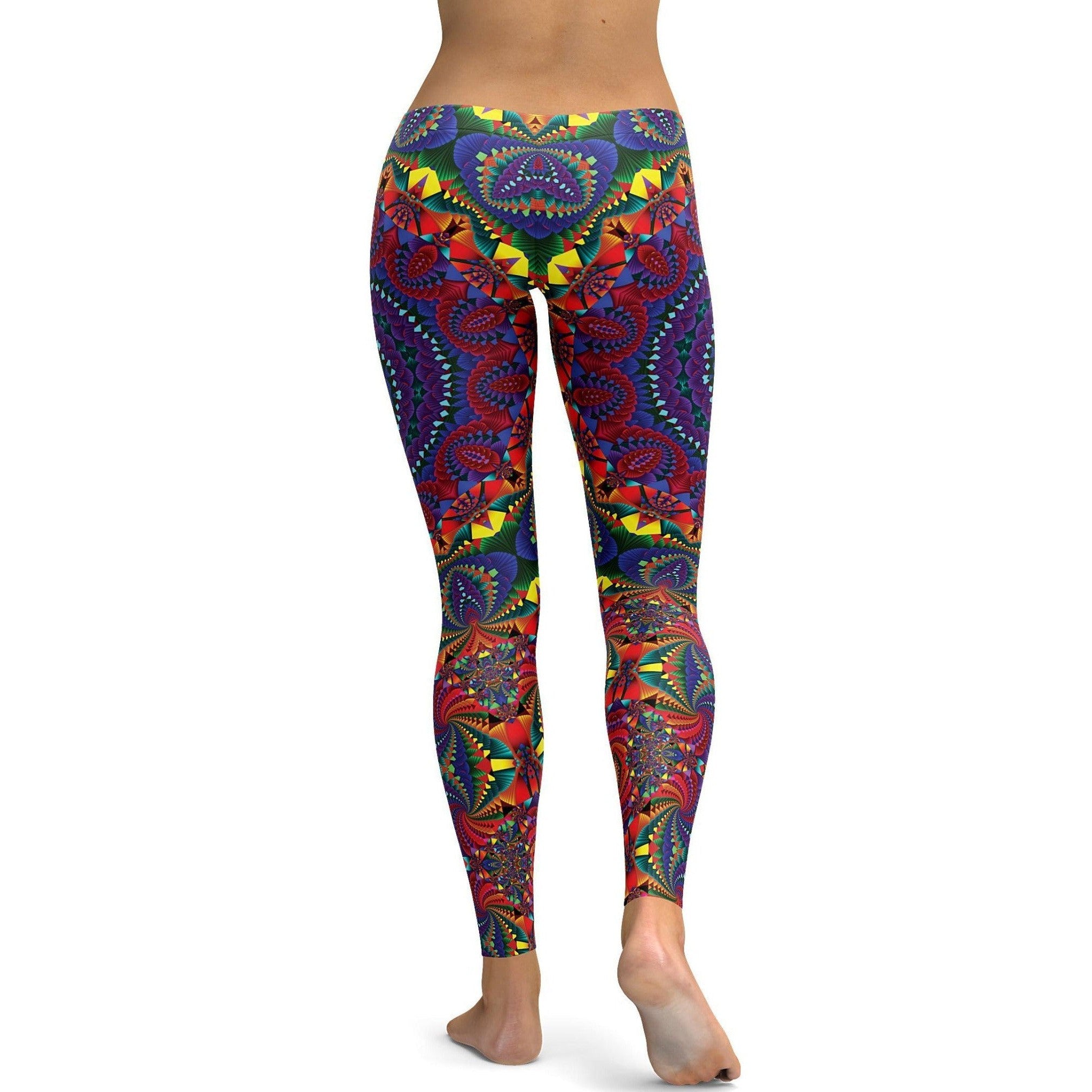 GearBunch - Retro Kaleidoscope Leggings