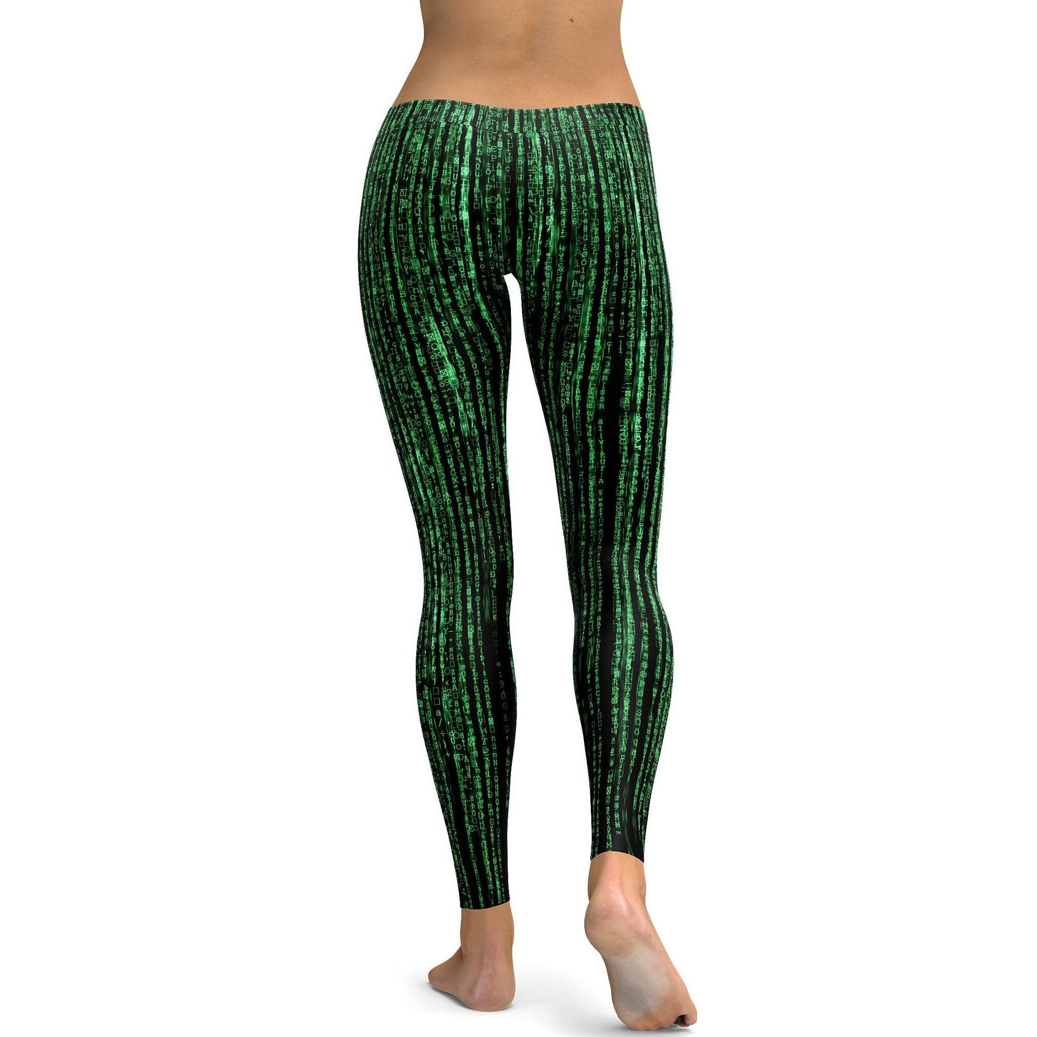 Matrix Inspired Leggings - GearBunch Leggings / Yoga Pants