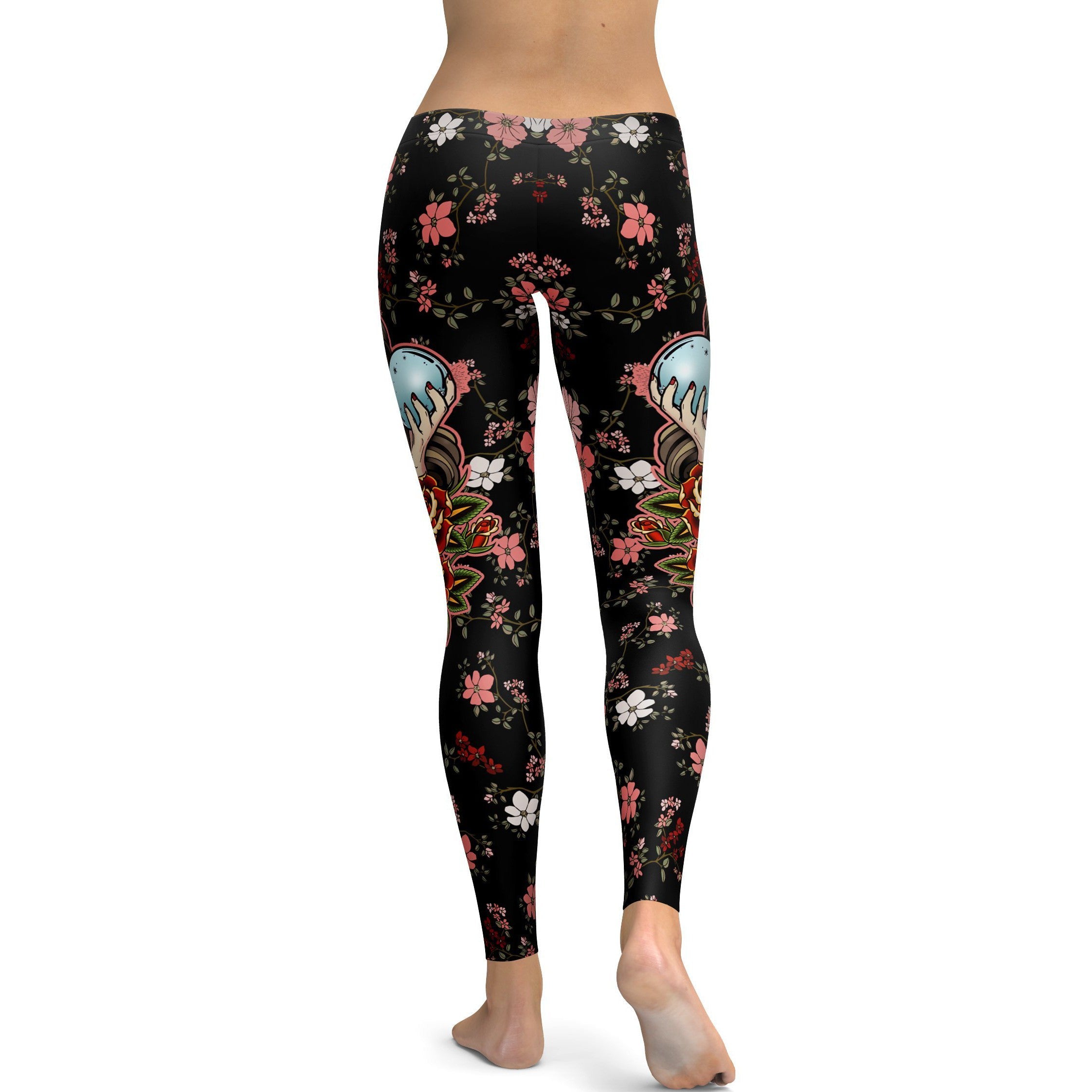 Gypsy Fortune Teller Leggings - GearBunch Leggings / Yoga Pants